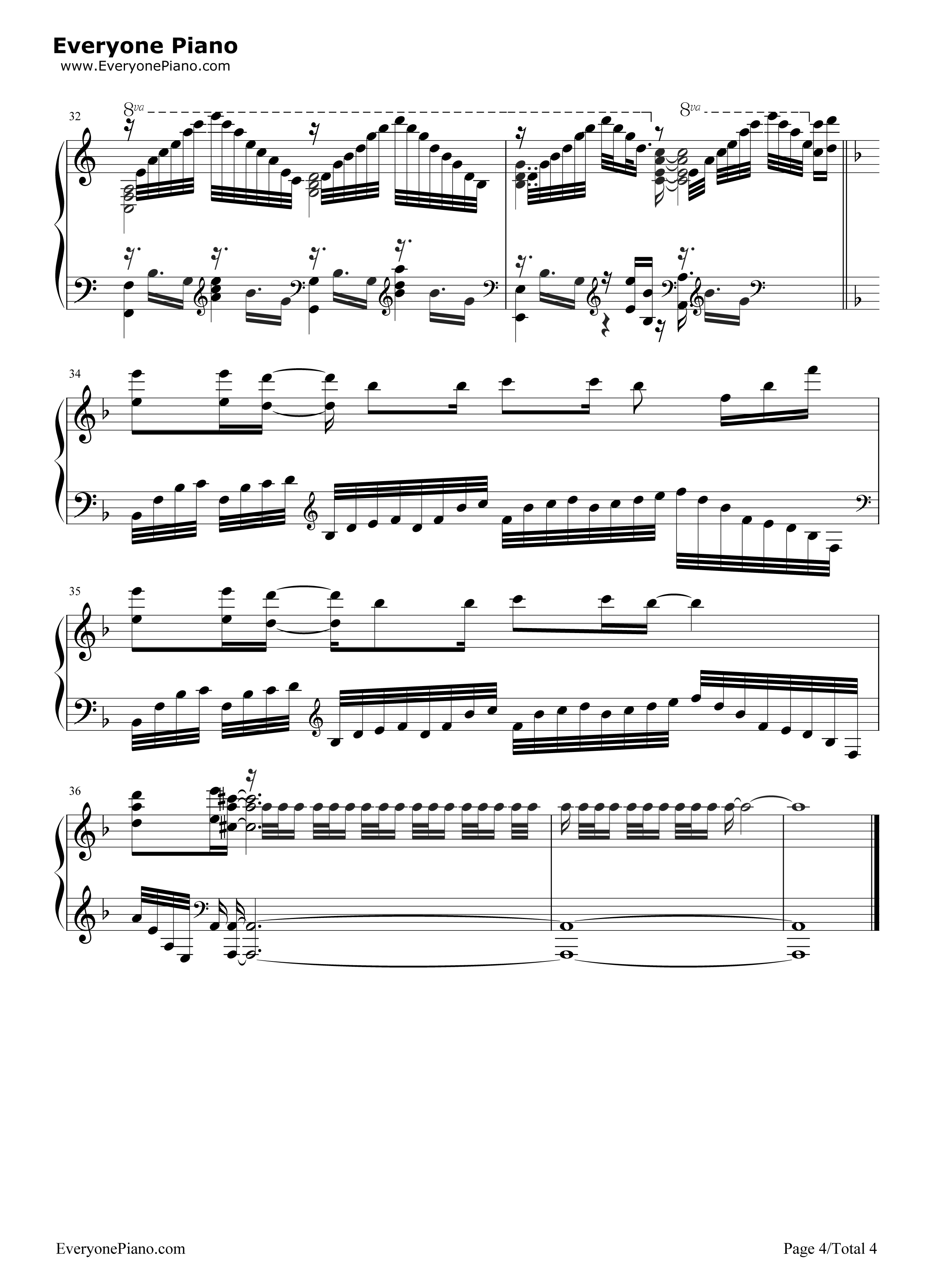 Brave_Heart钢琴谱_宫崎歩