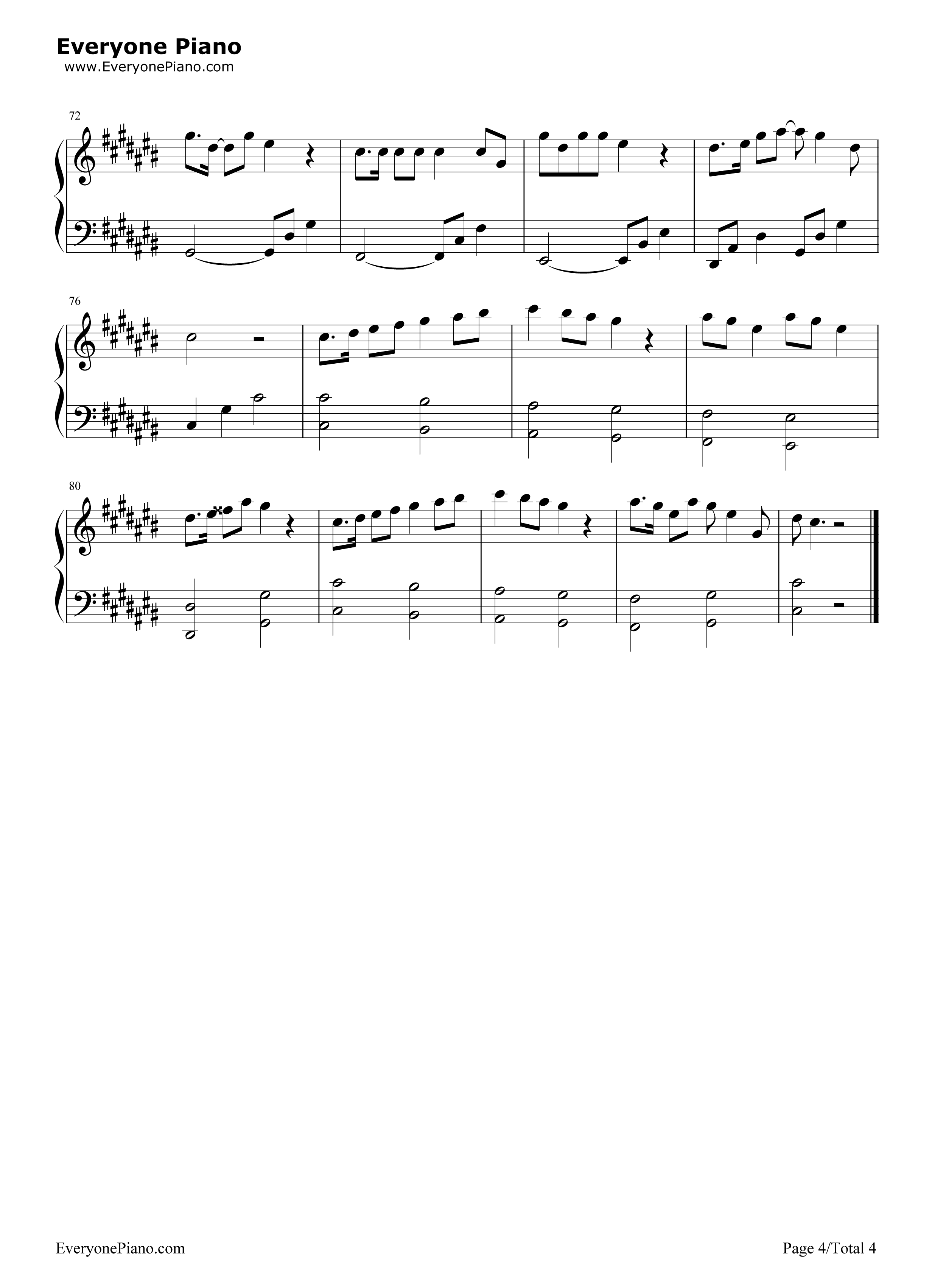 感觉自己是巨星钢琴谱_毛不易