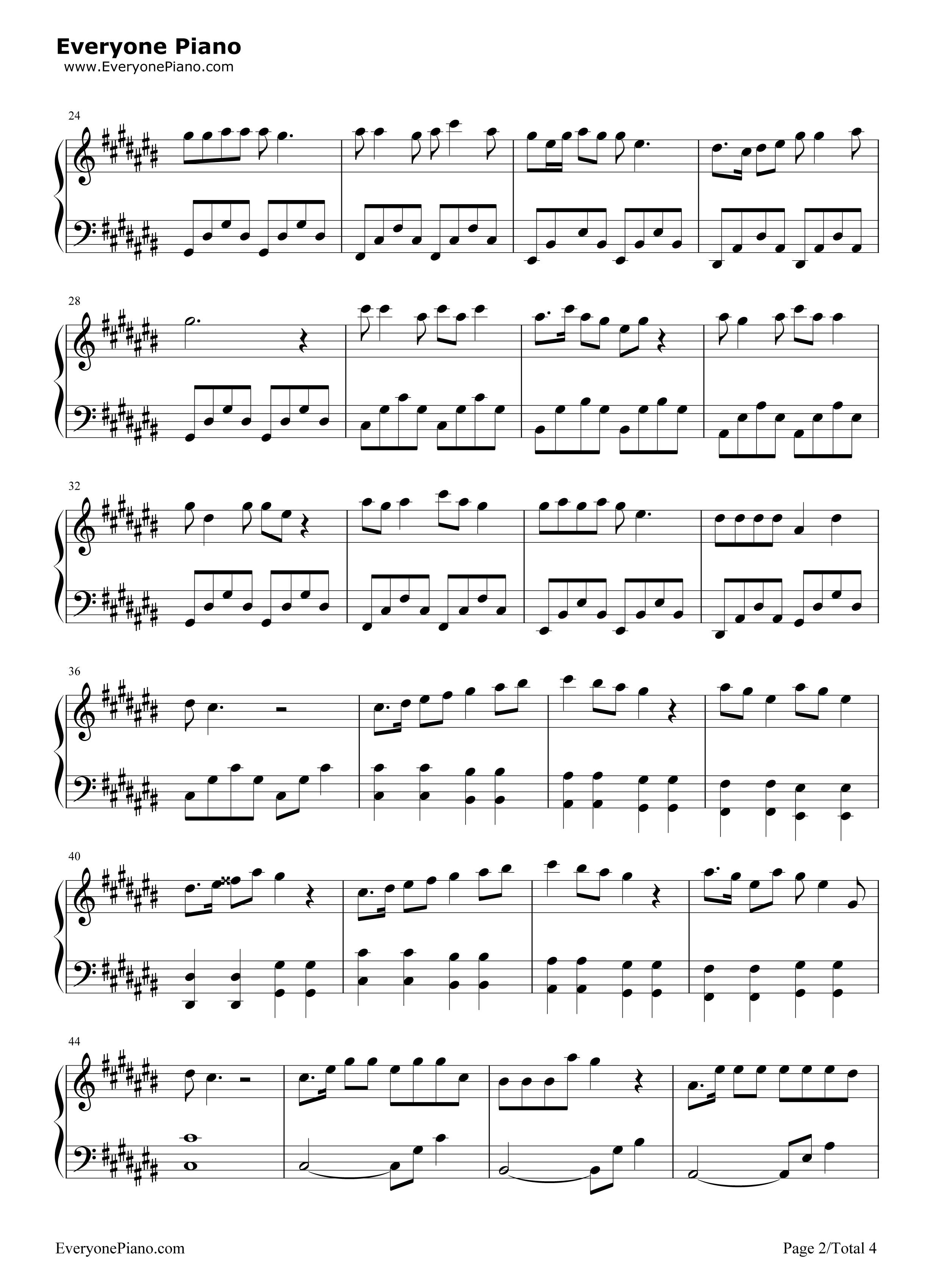 感觉自己是巨星钢琴谱_毛不易