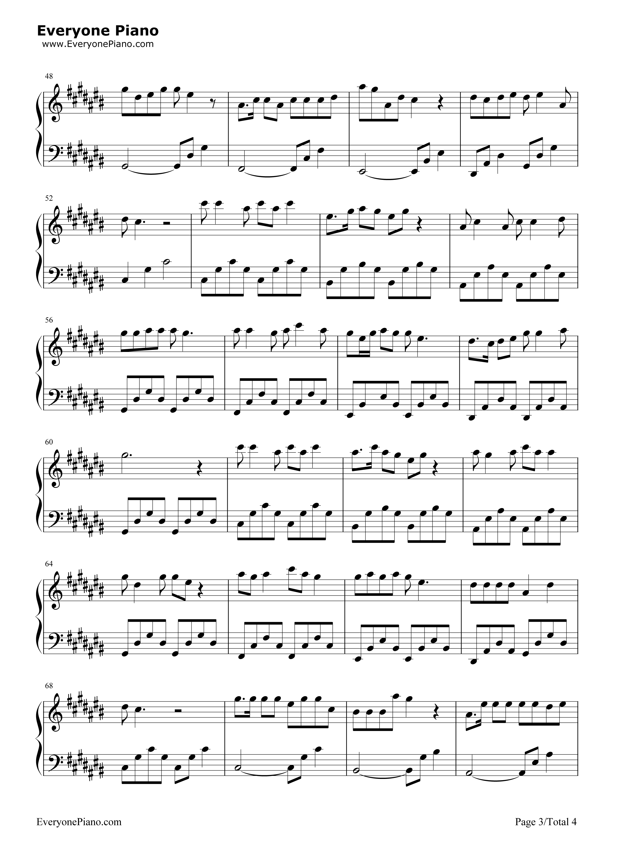 感觉自己是巨星钢琴谱_毛不易