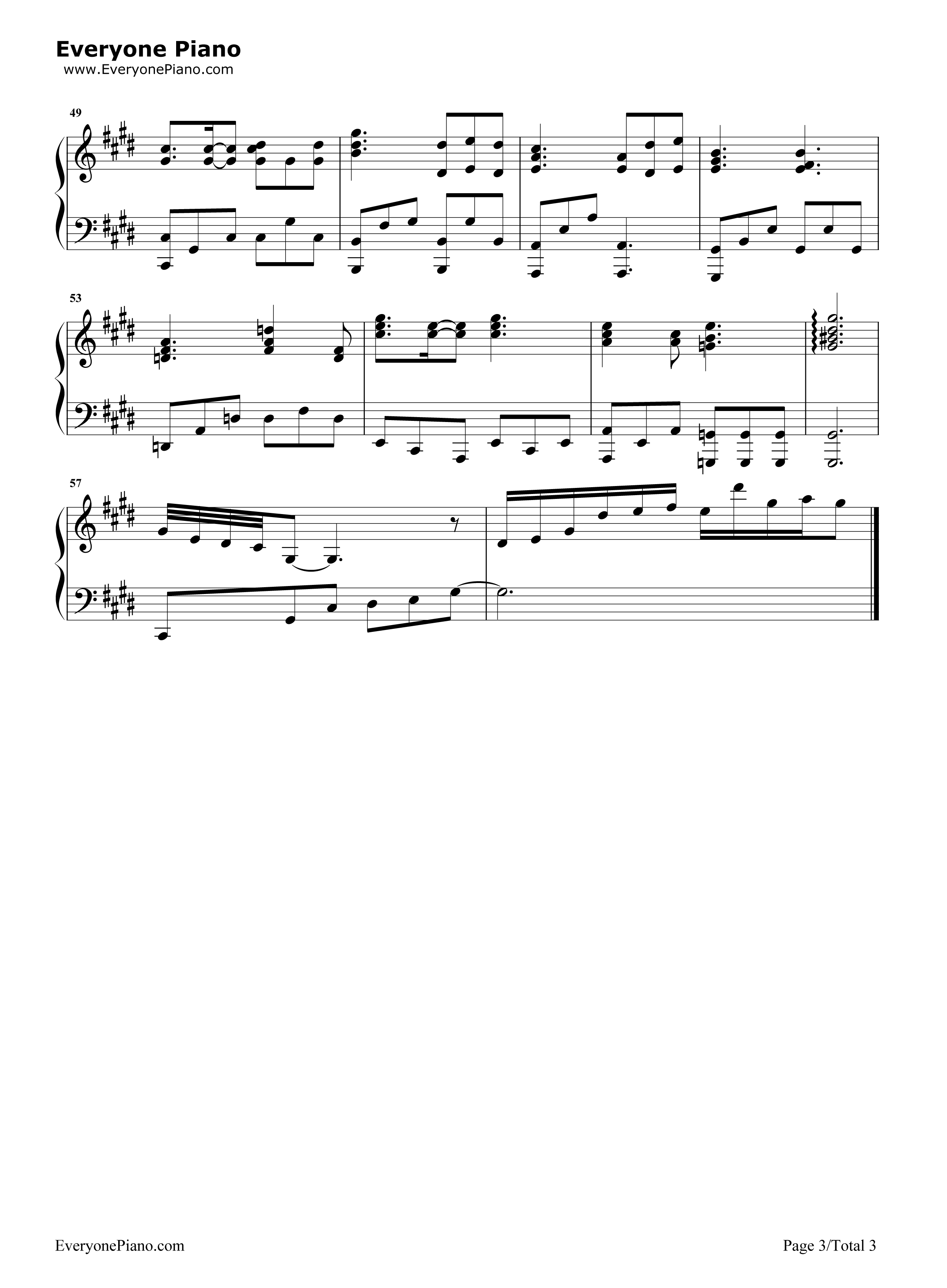 _慢慢_钢琴谱_王乃恩__张学友