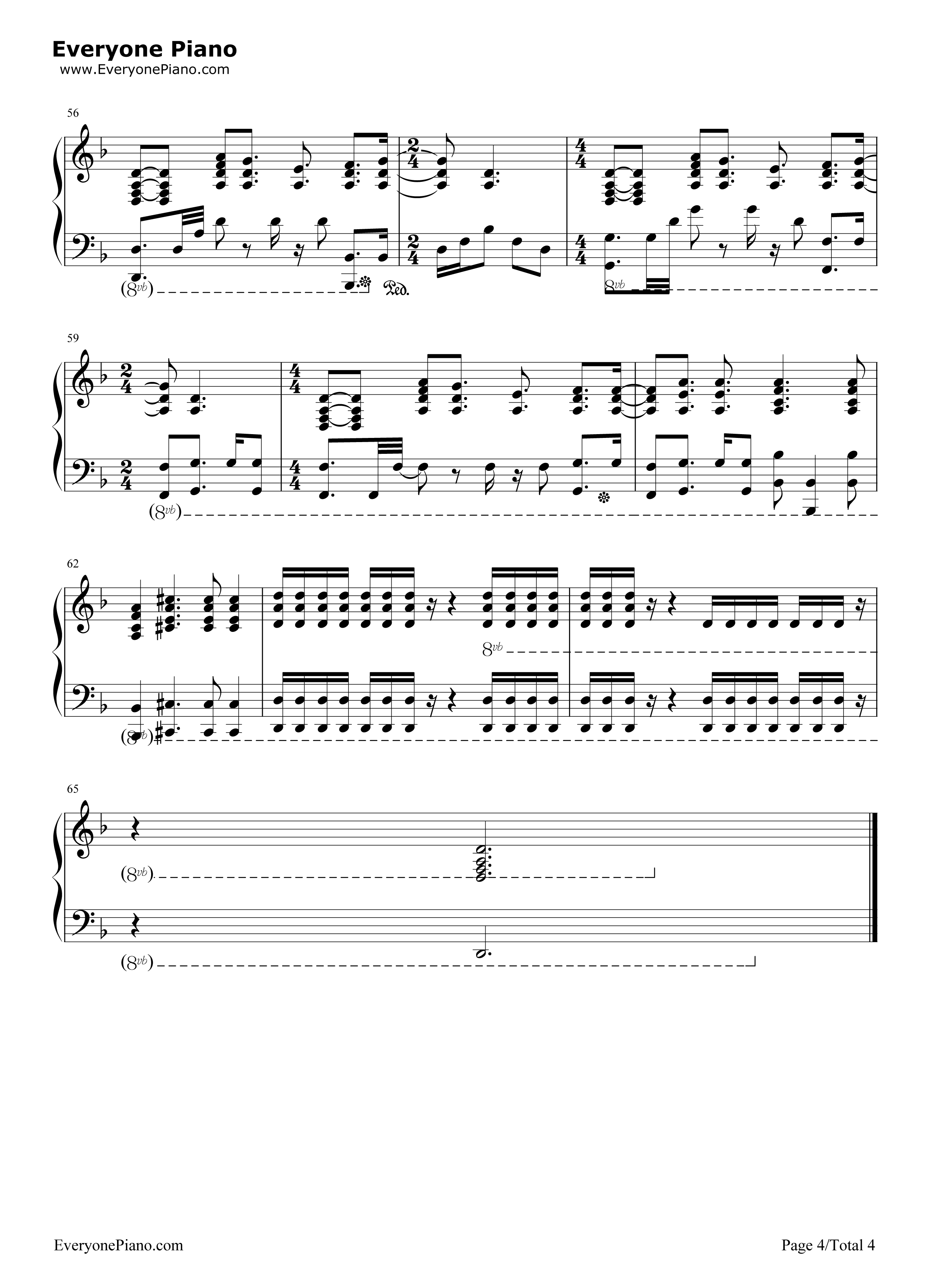 Blood_and_Wine钢琴谱_Marcin_Przybyłowicz