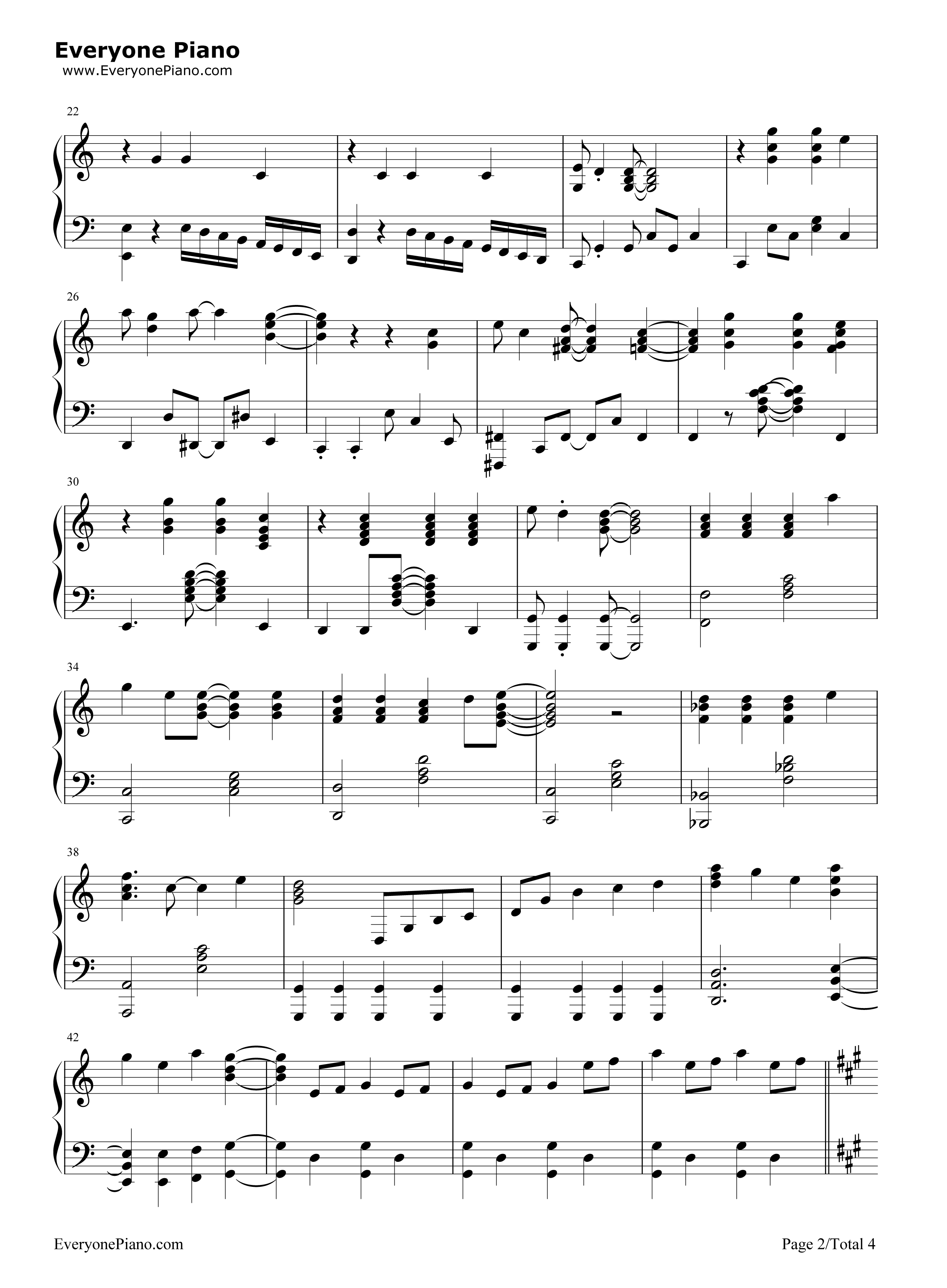 SHINY_DAYS钢琴谱_亚咲花