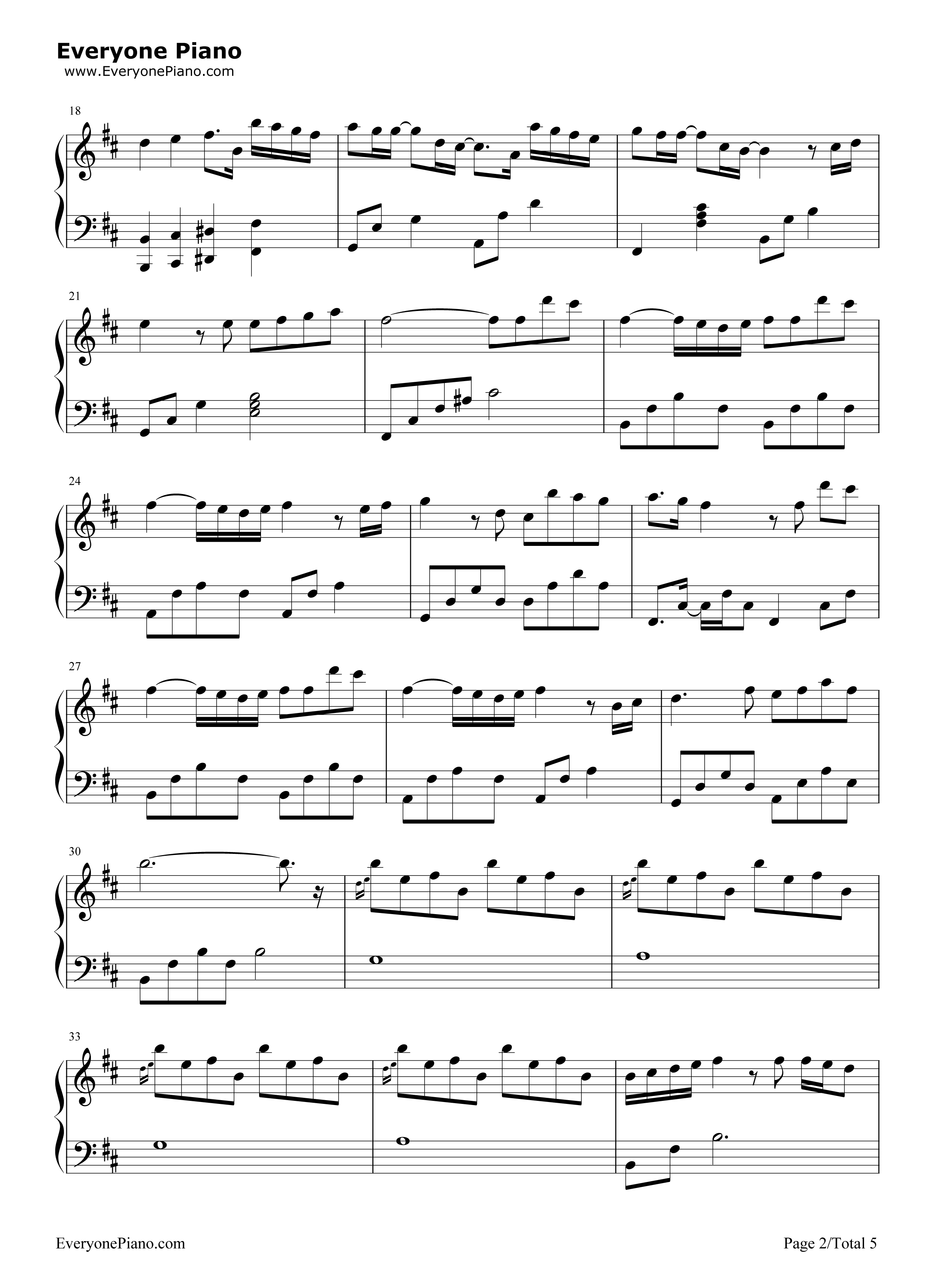 昔日钢琴谱_渡梓