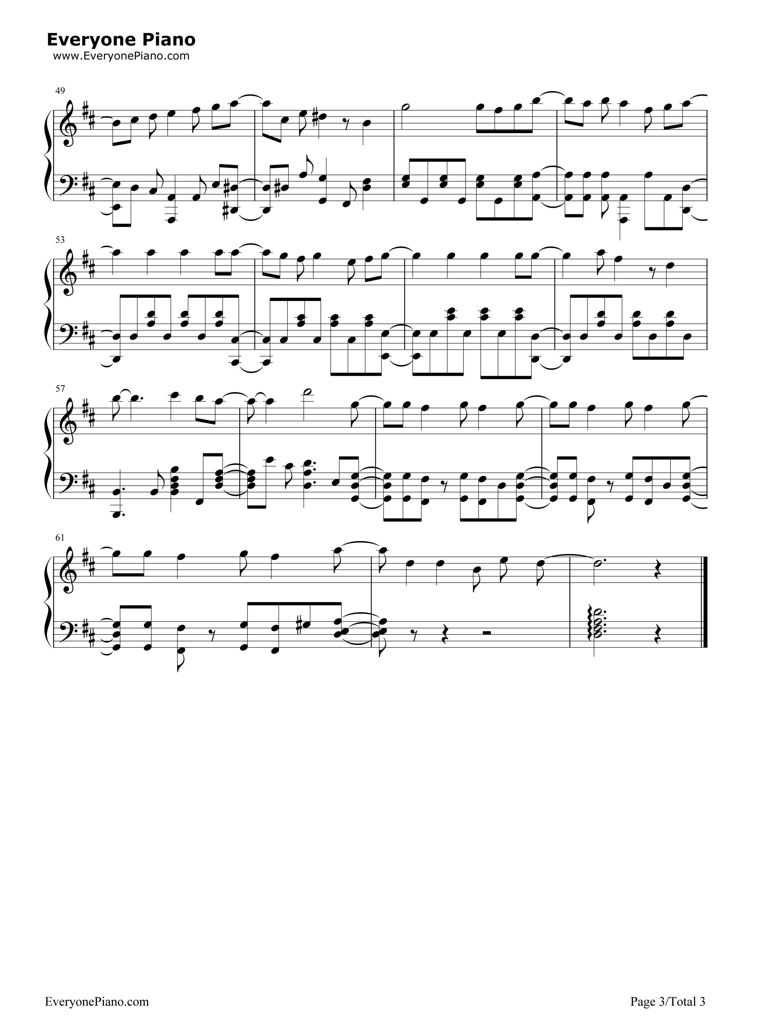 Ne_ne_ne钢琴谱_STARTails☆