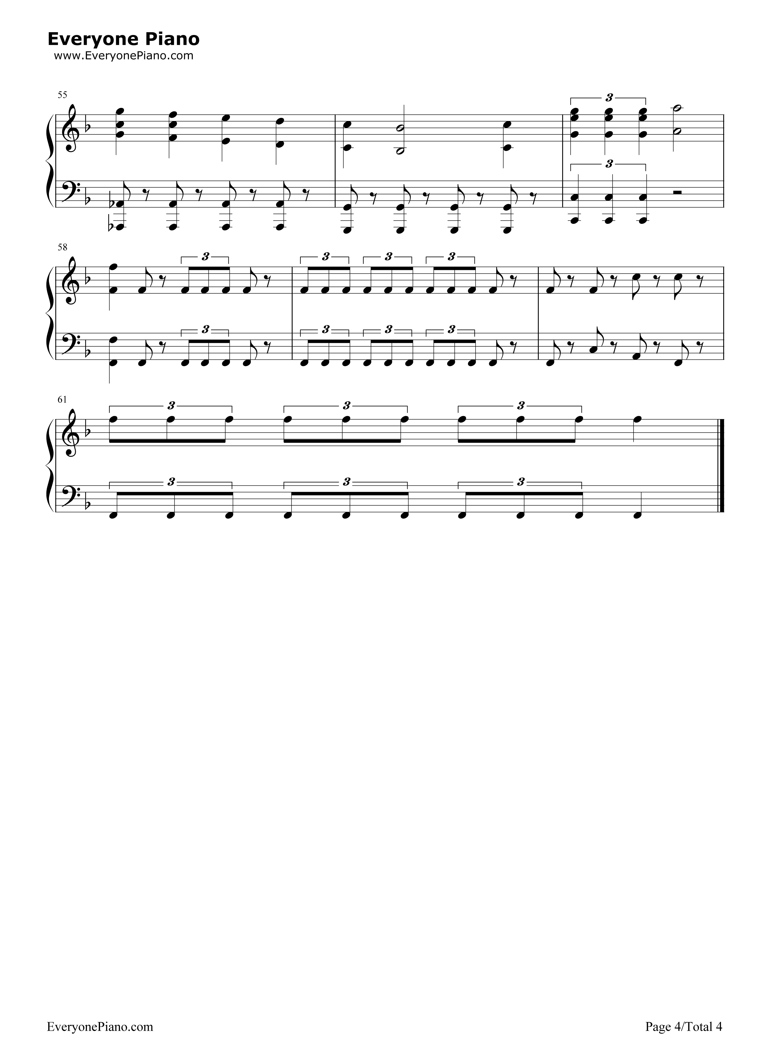 The_Girls_Are_Alright钢琴谱_saya