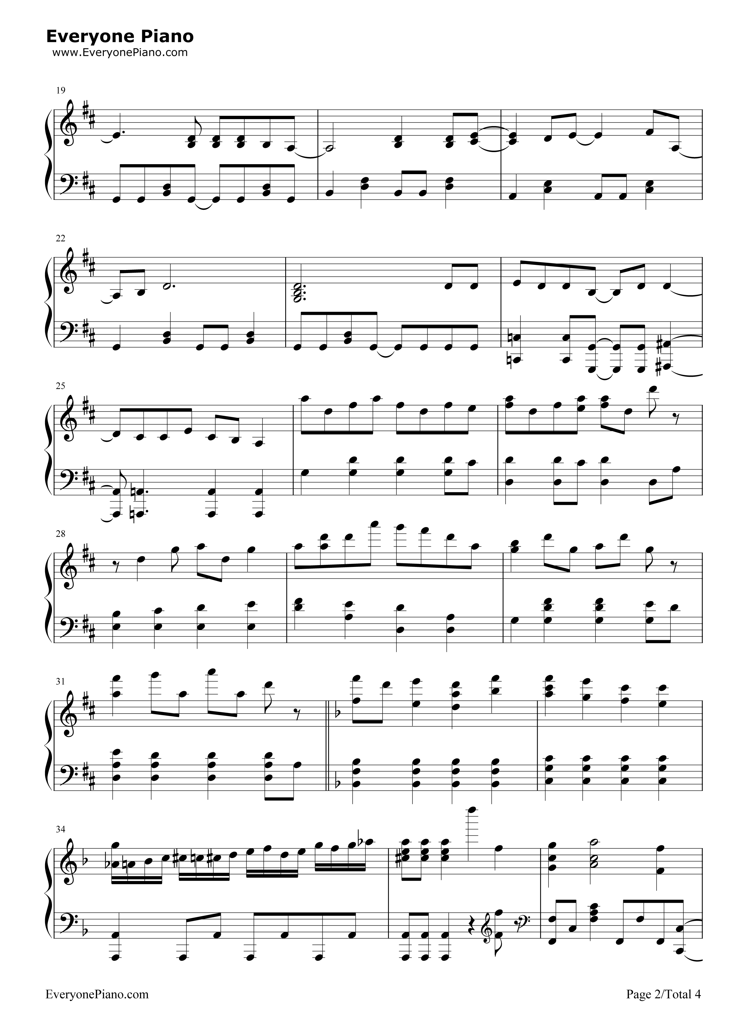 The_Girls_Are_Alright钢琴谱_saya