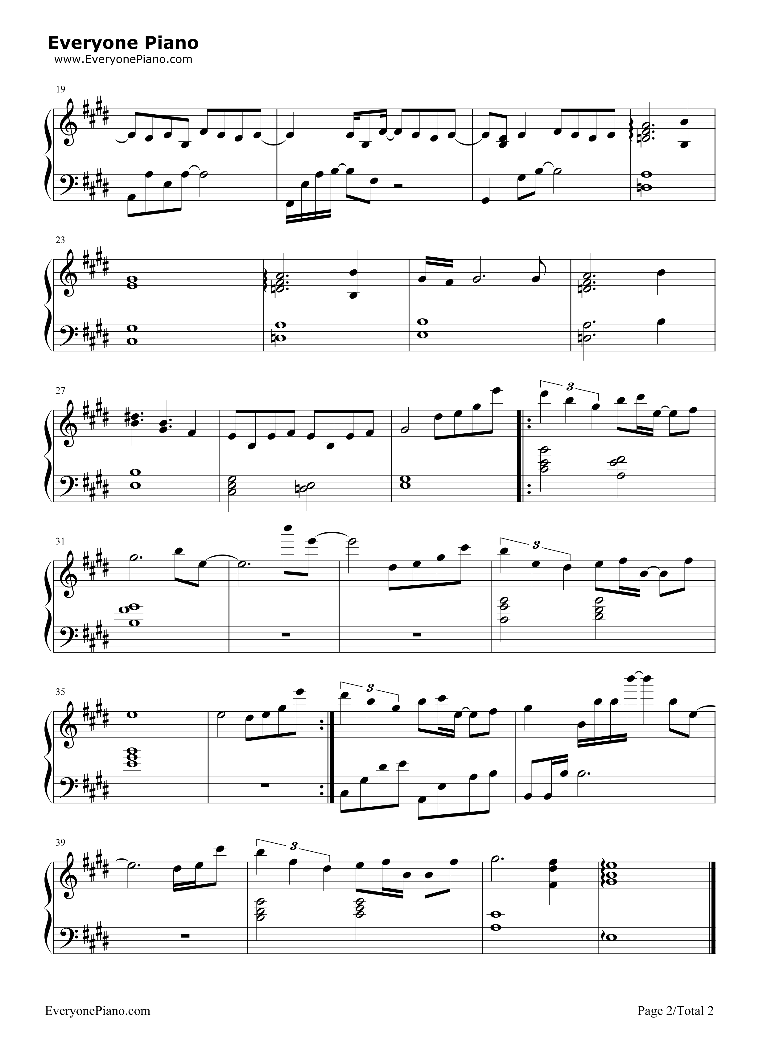 手つかずの感情钢琴谱_中山真斗