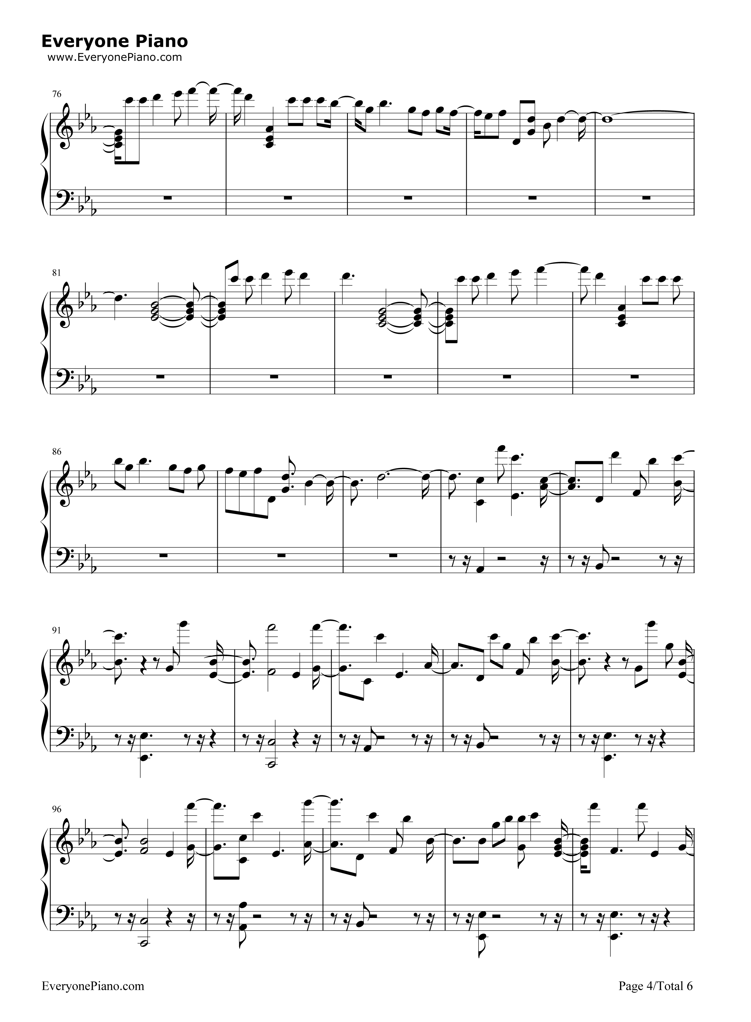 Don't_Dream_It's_Over钢琴谱_Crowded_House