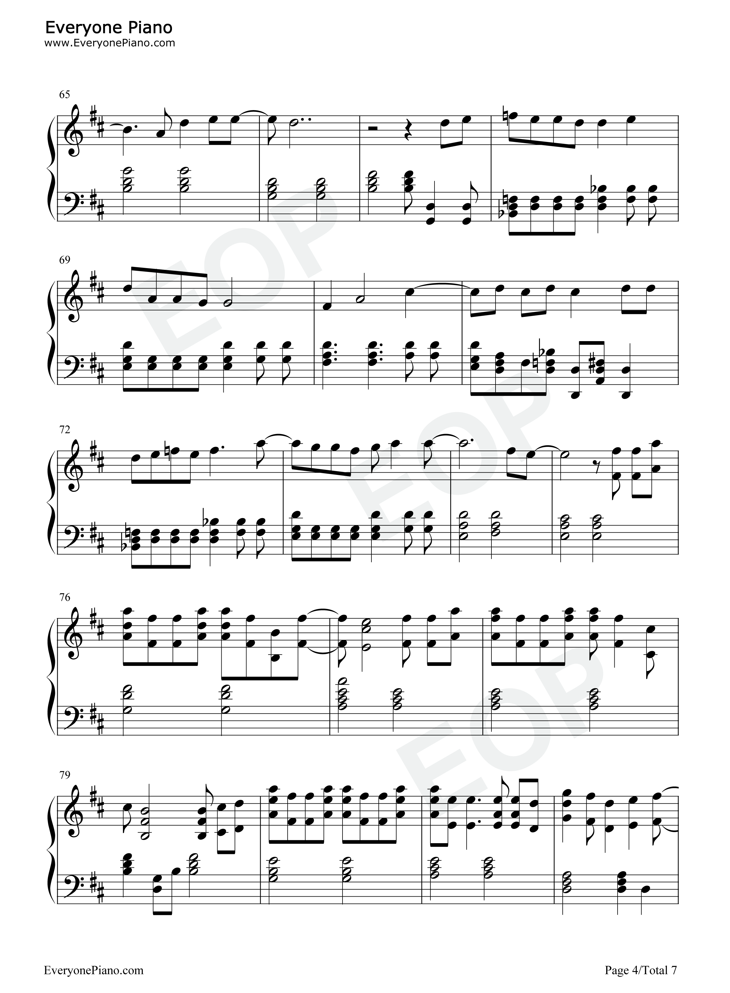 少一点天分钢琴谱_孙盛希