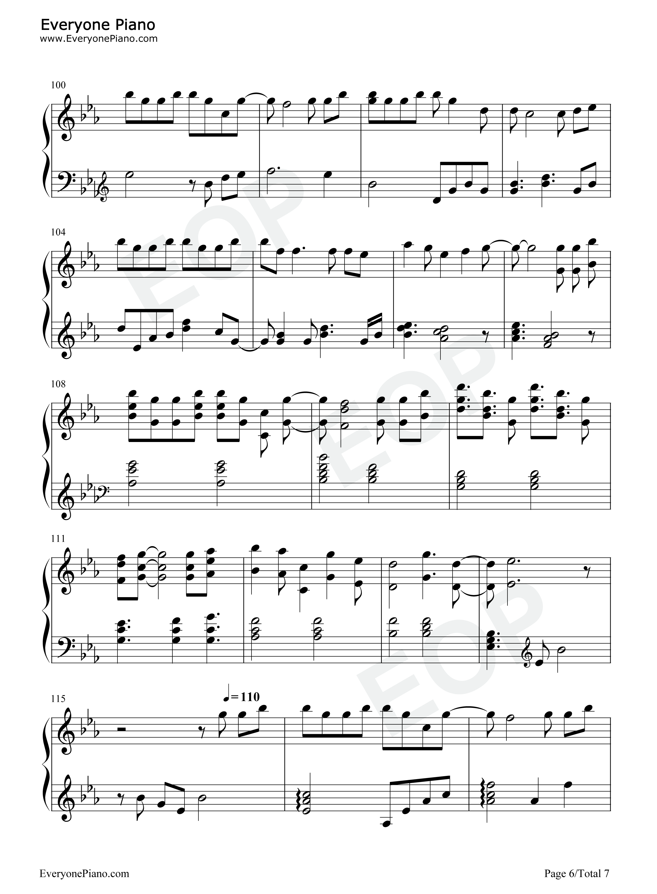 少一点天分钢琴谱_孙盛希