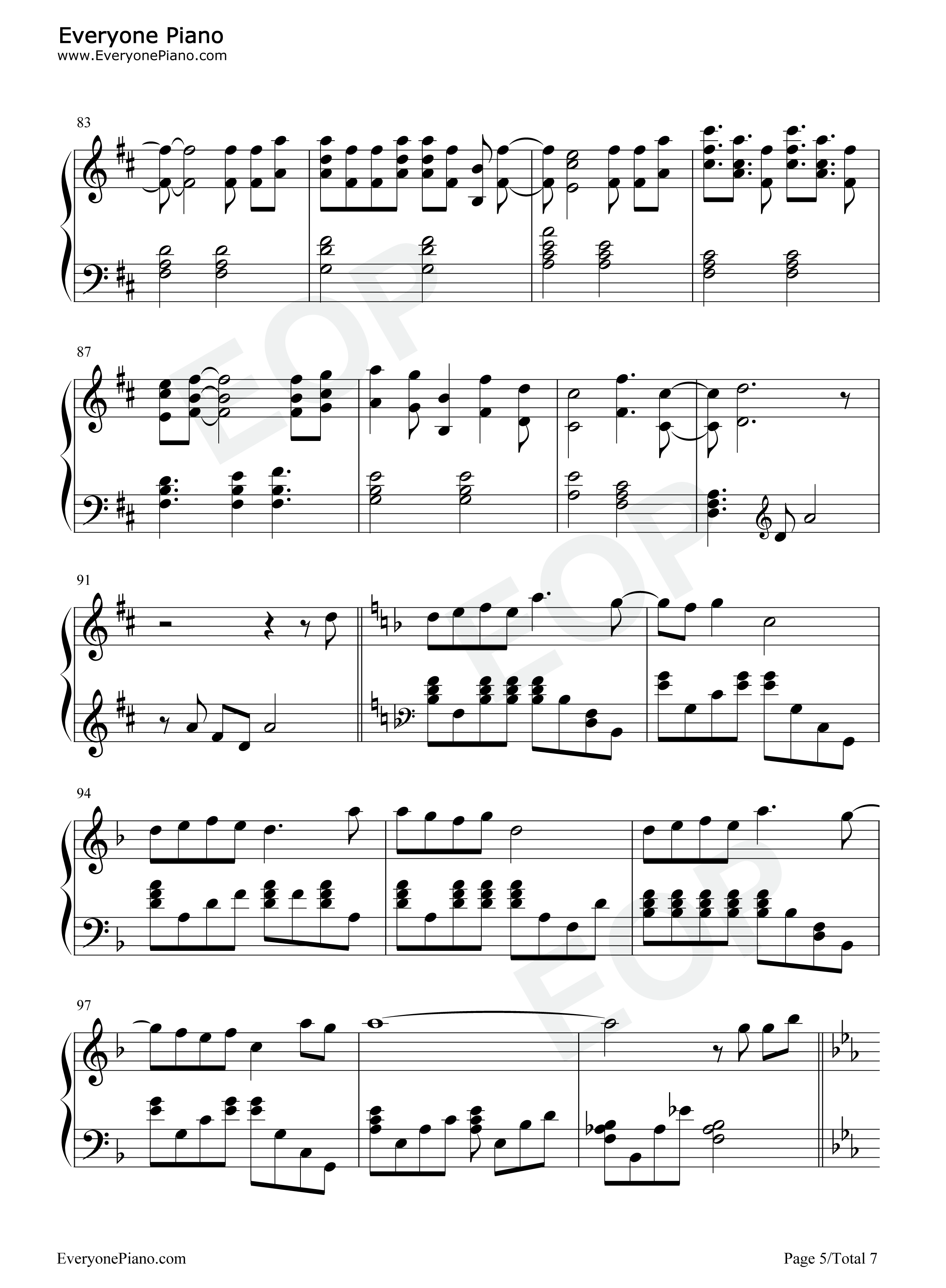 少一点天分钢琴谱_孙盛希