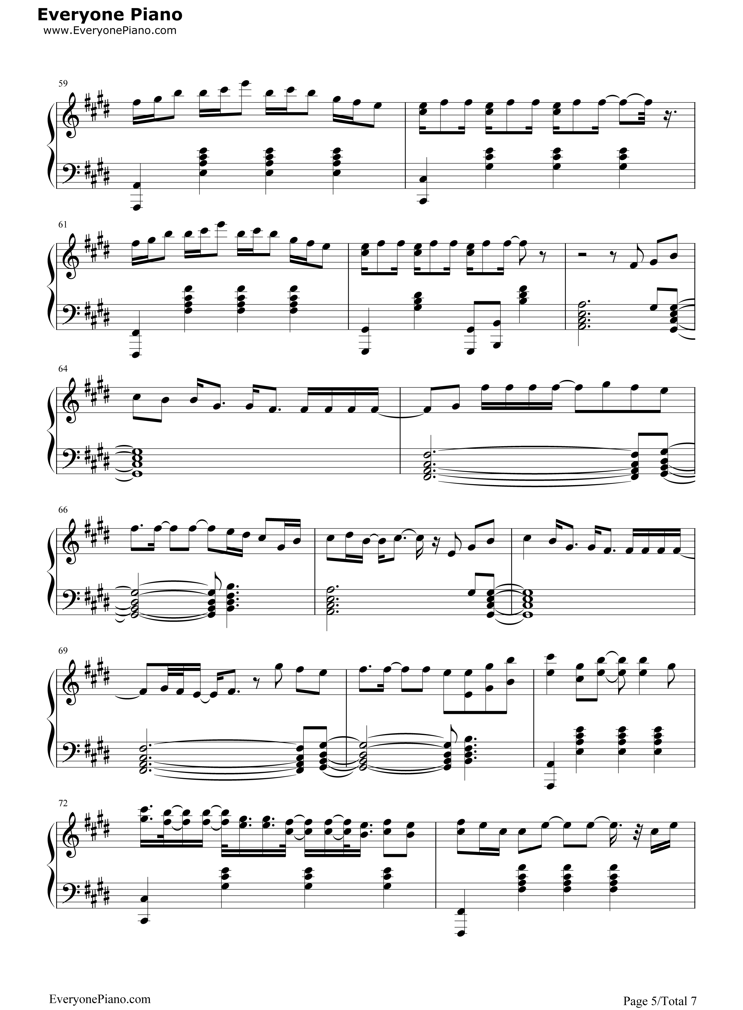 Love_Me_Harder钢琴谱_Ariana_Grande_The_Weeknd