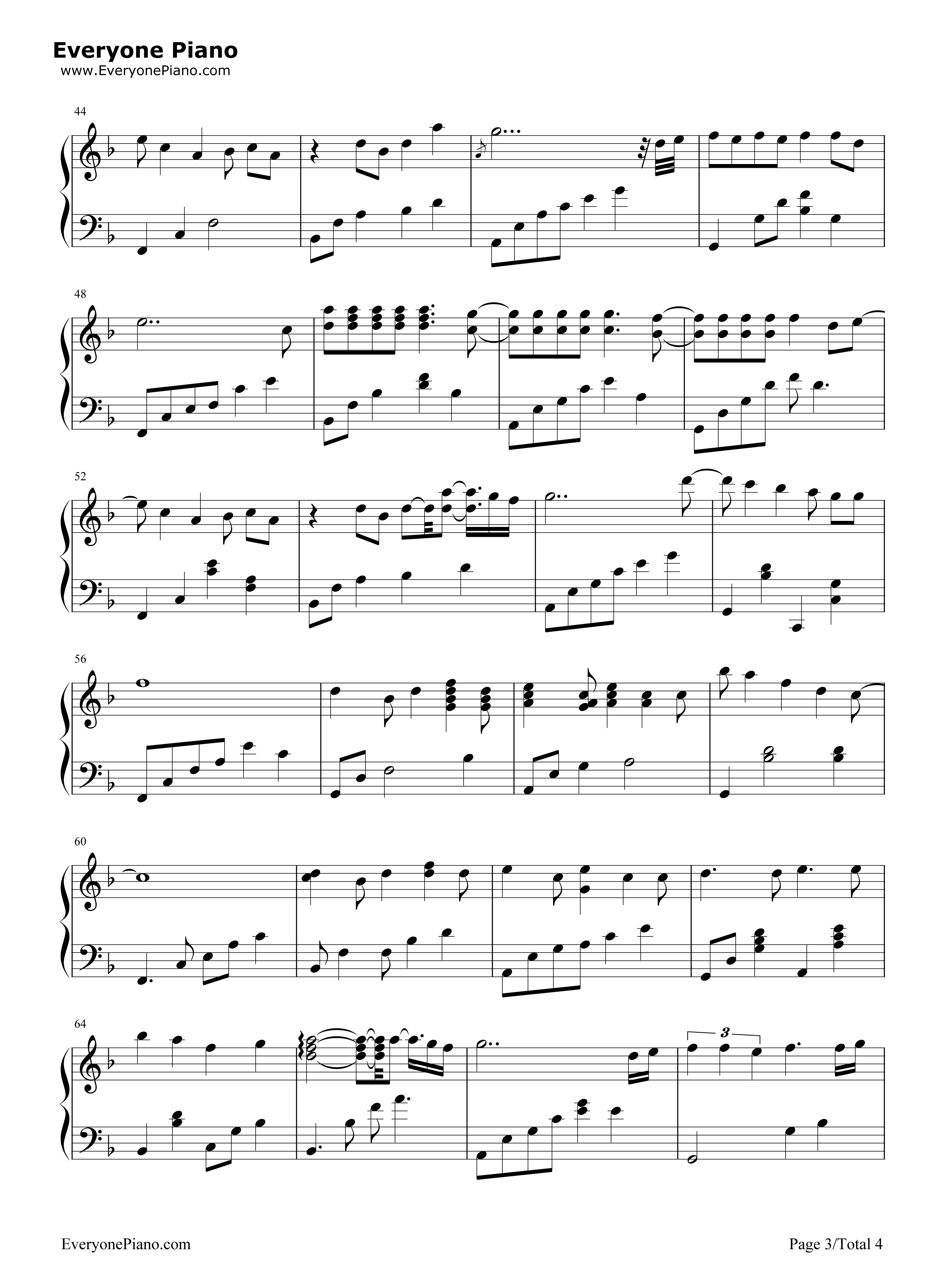 Loving_You钢琴谱_Minnie_Riperton__蜜妮莱普顿