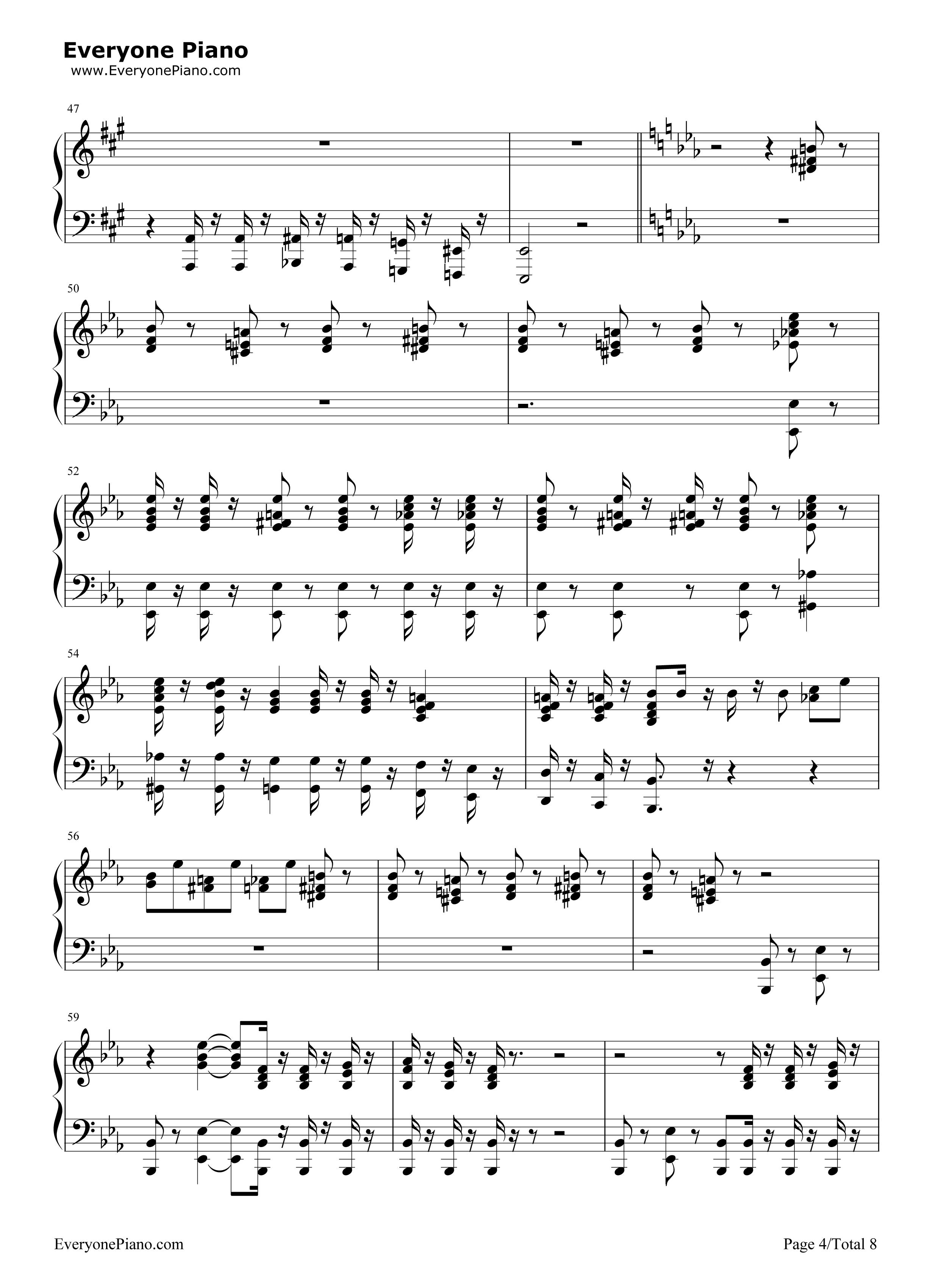 Bohemian_Rhapsody钢琴谱_Queen