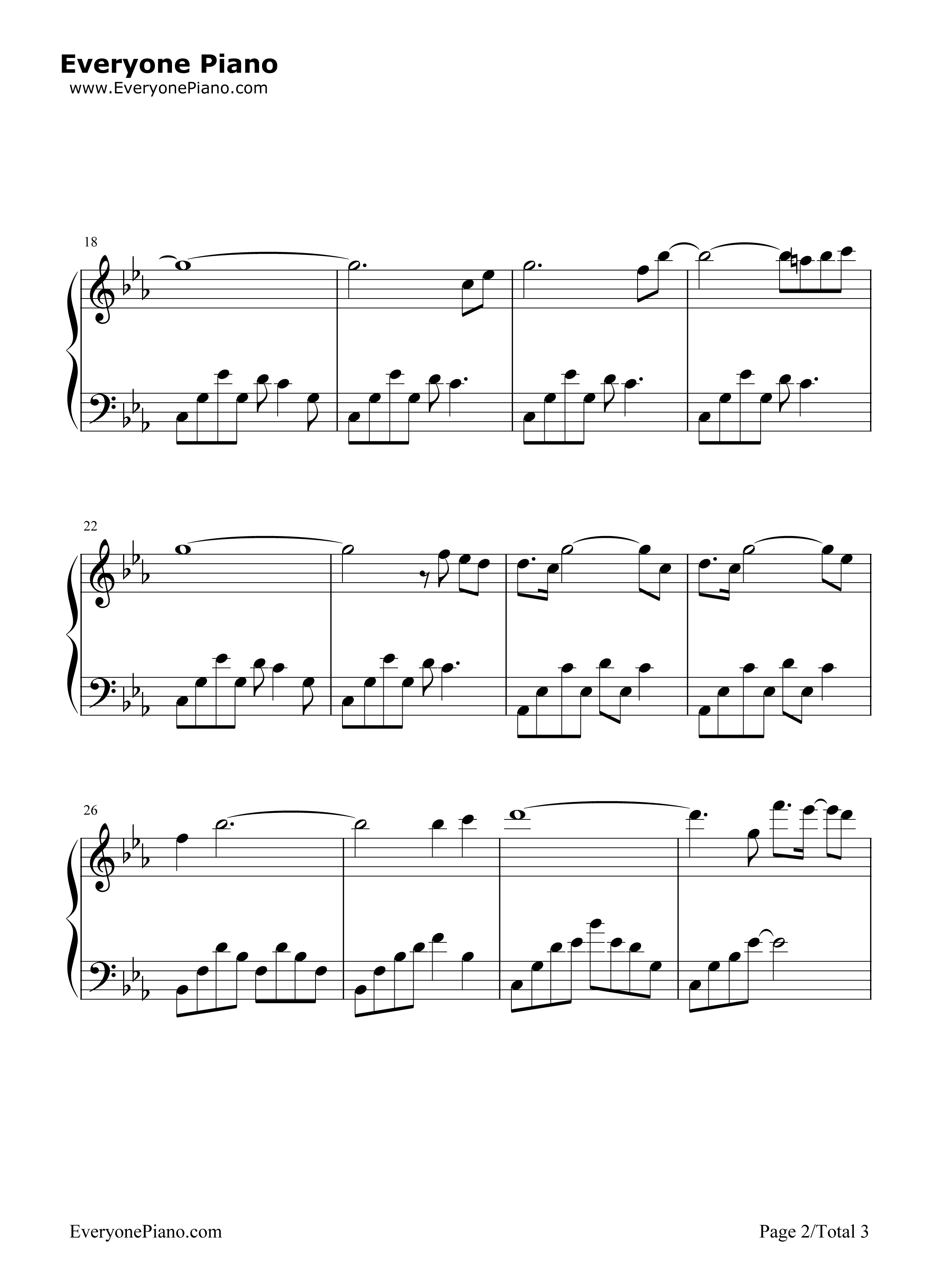 シータの决意钢琴谱_久石让_宫崎骏