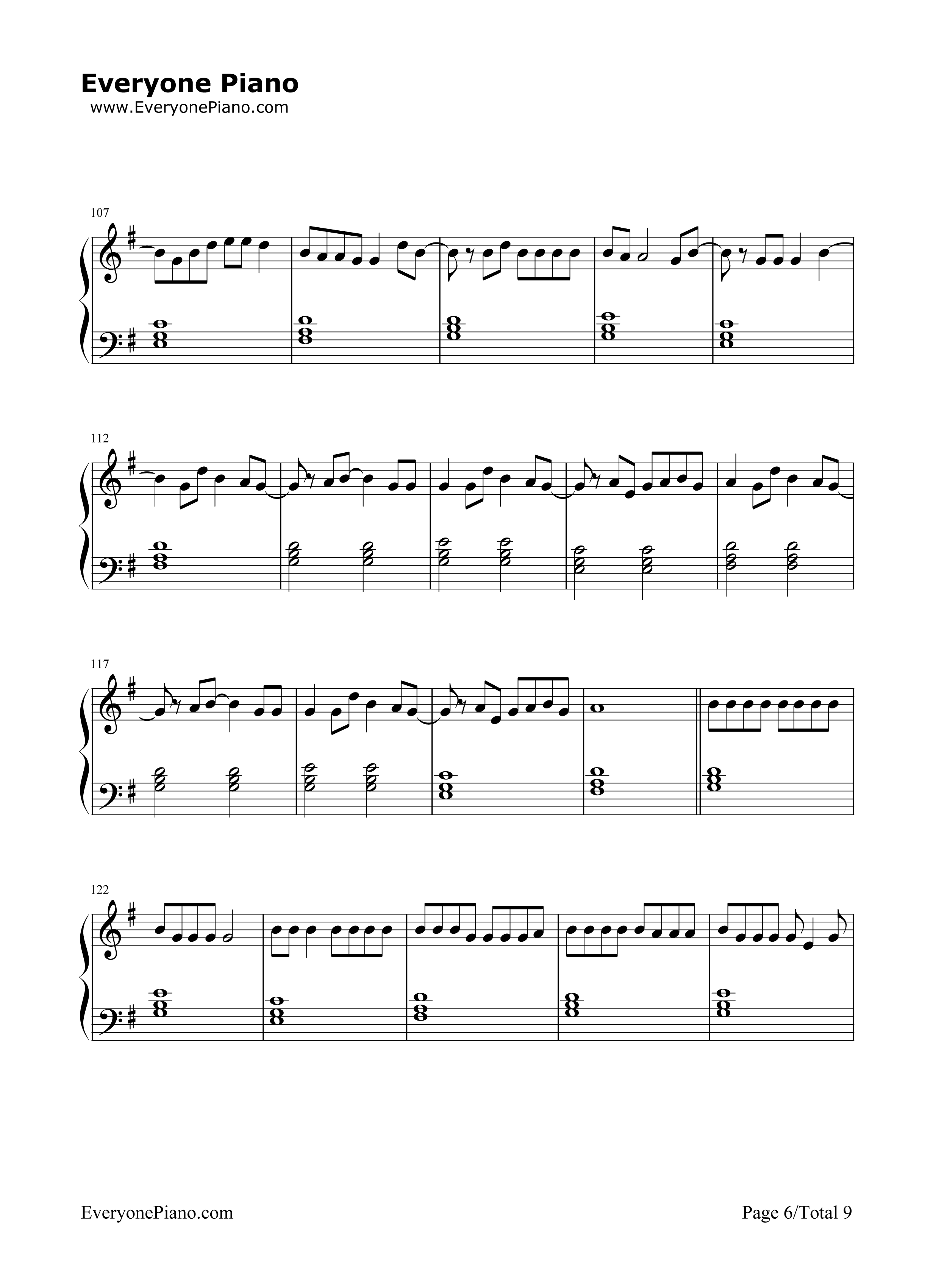 I'm_the_One钢琴谱_DJ_Khaled