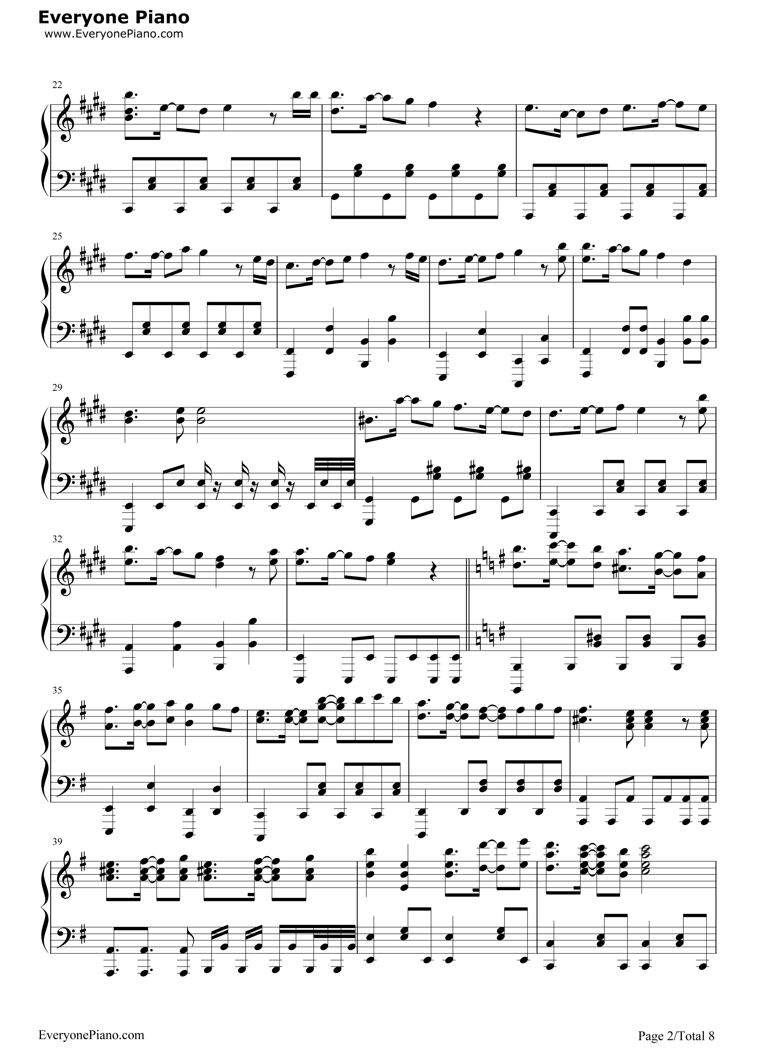 Clockwork_Planet钢琴谱_fripSide