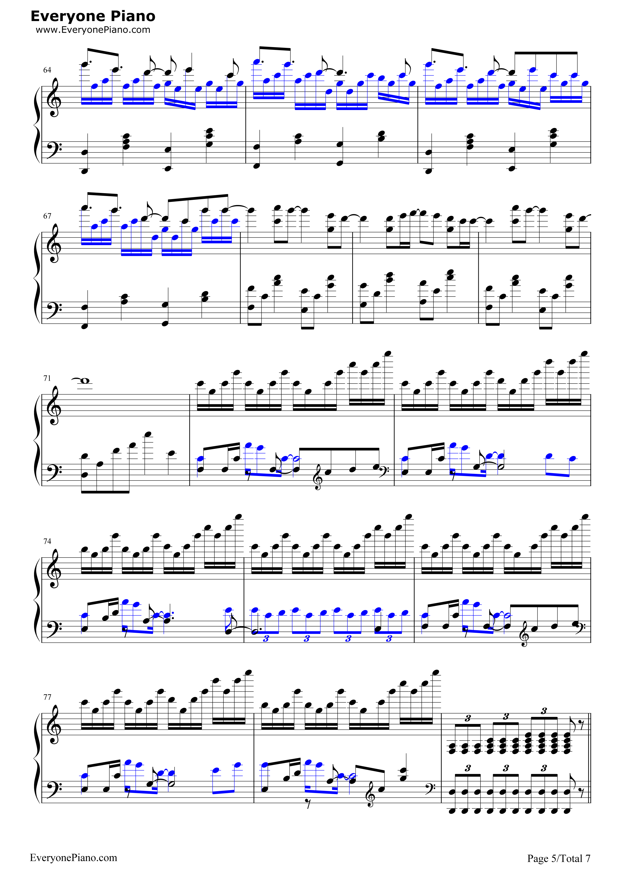 Shelter钢琴谱_Porter_Robinson&Madeon