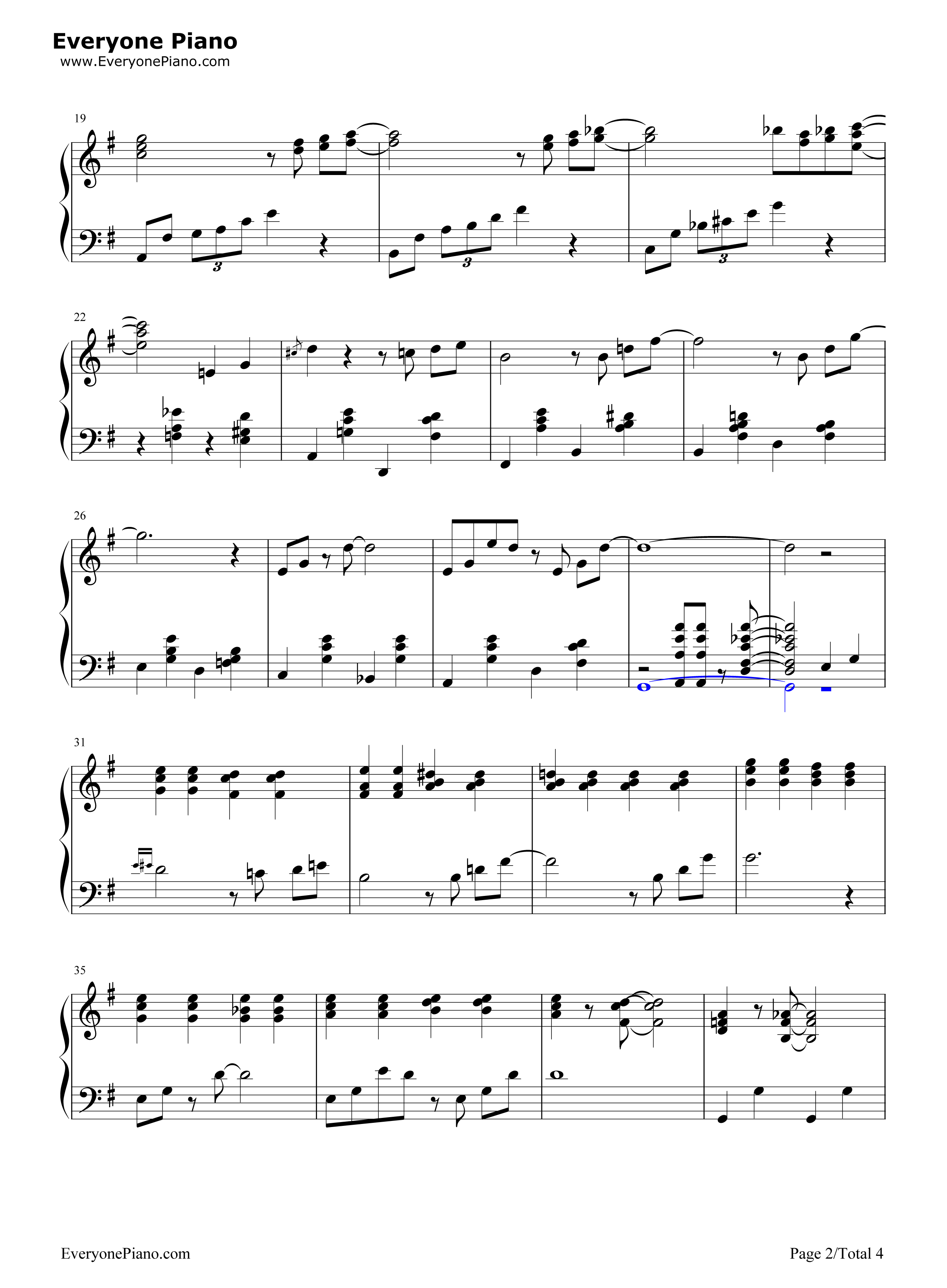 Close_To_You钢琴谱_朋特乐队__The_Carpenters