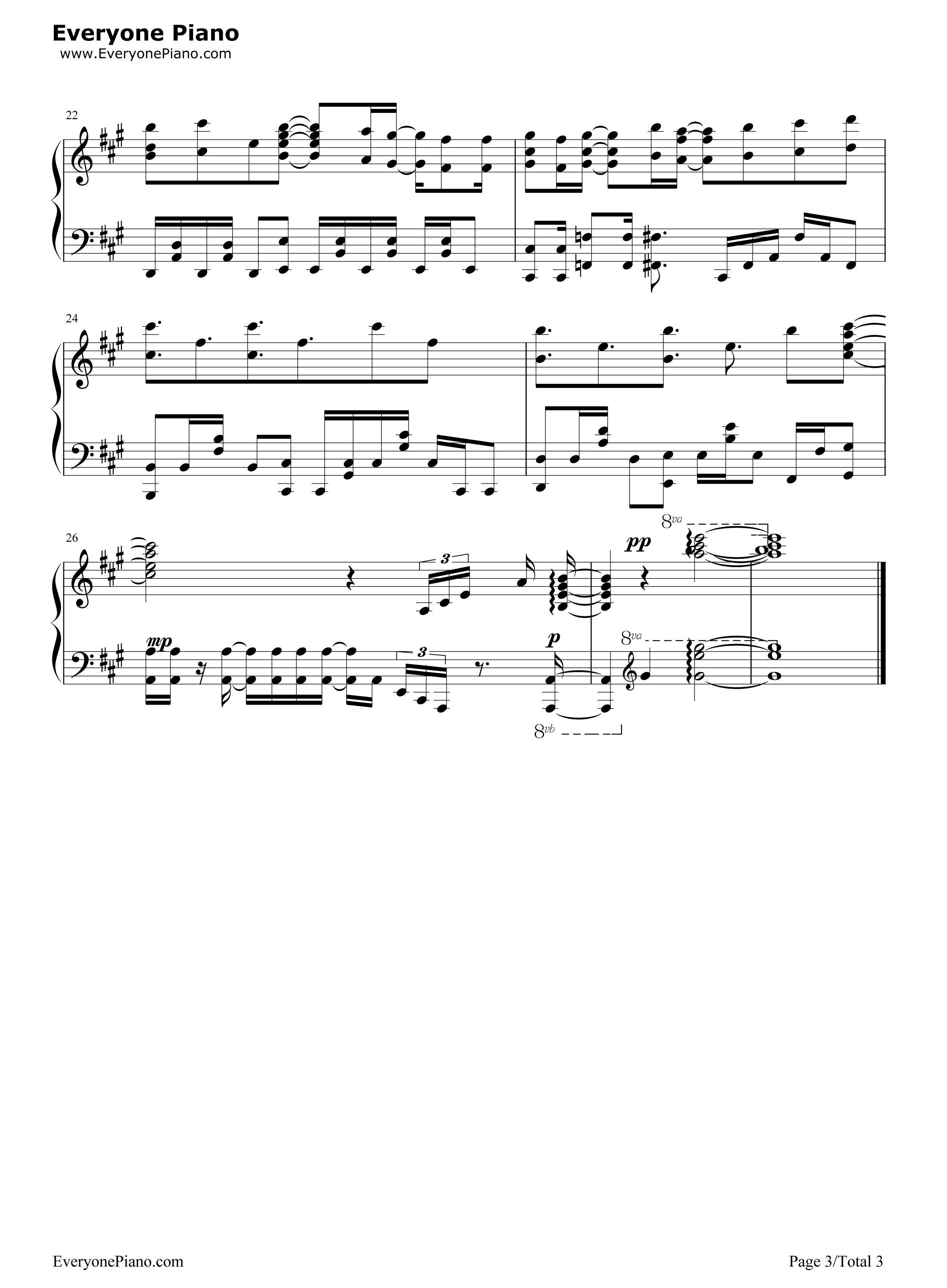 透明な翼钢琴谱_大原ゆい子