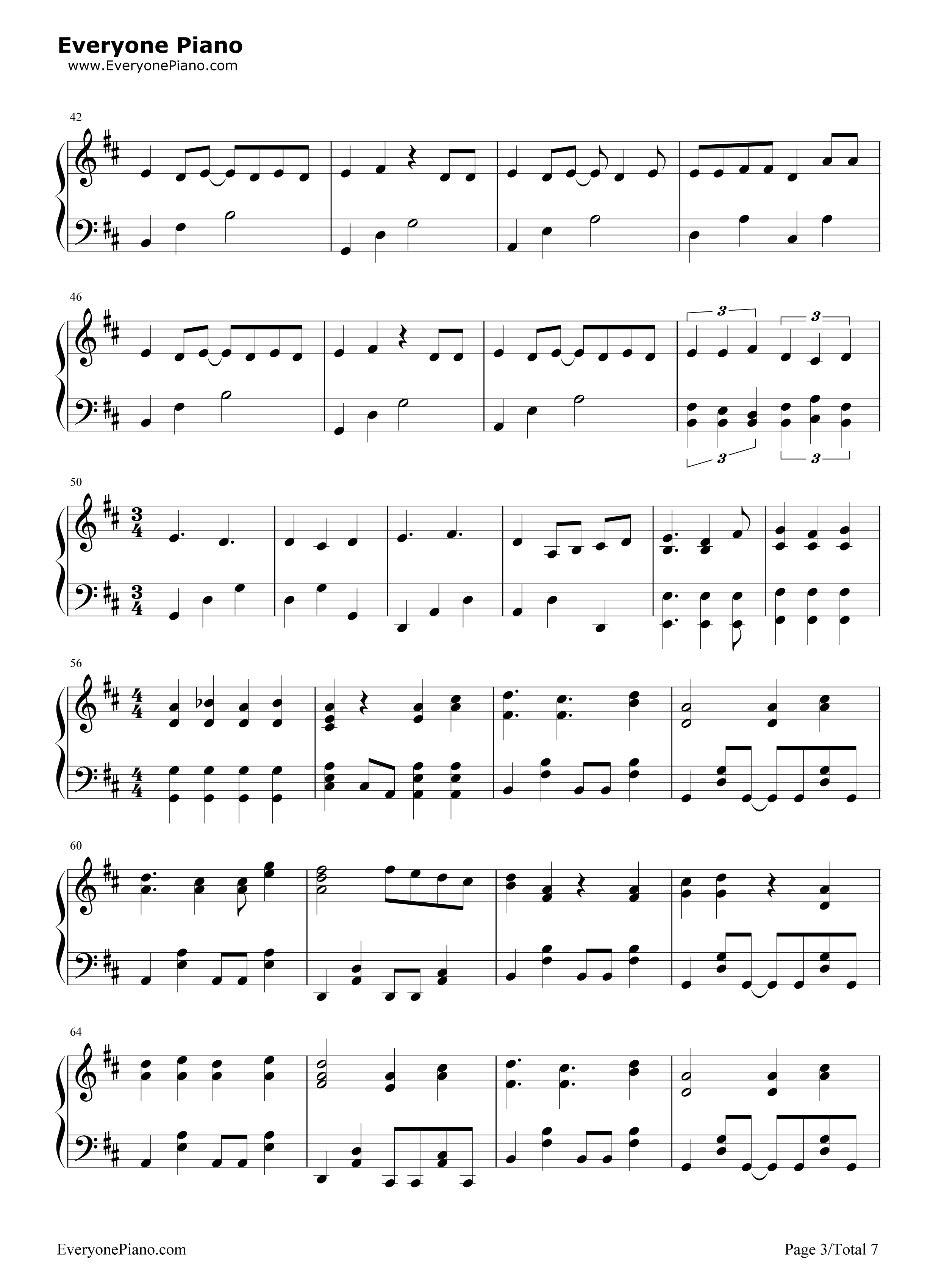 天ノ弱钢琴谱_GUMI