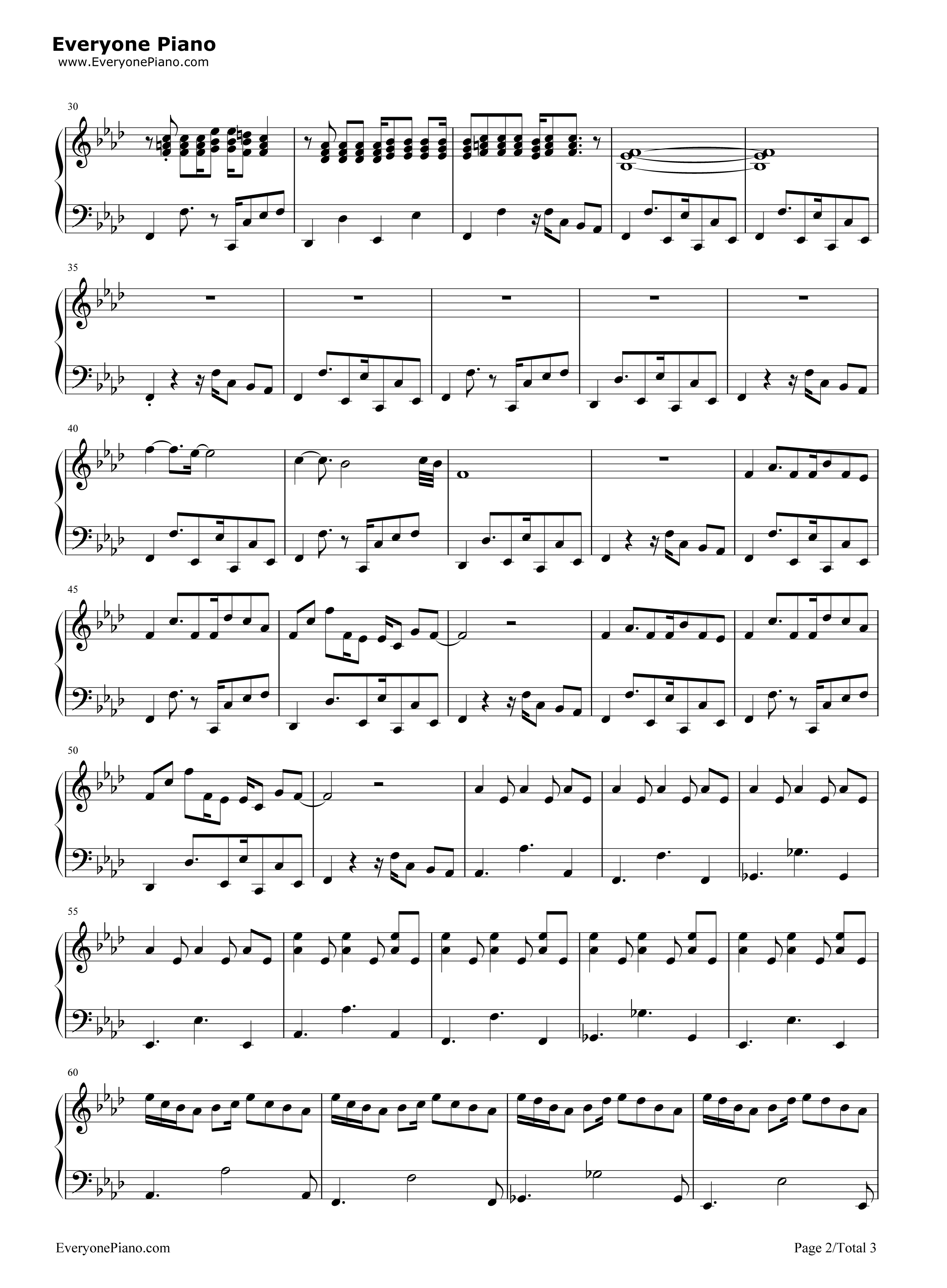 Axel_F钢琴谱_Harold_Faltermeyer