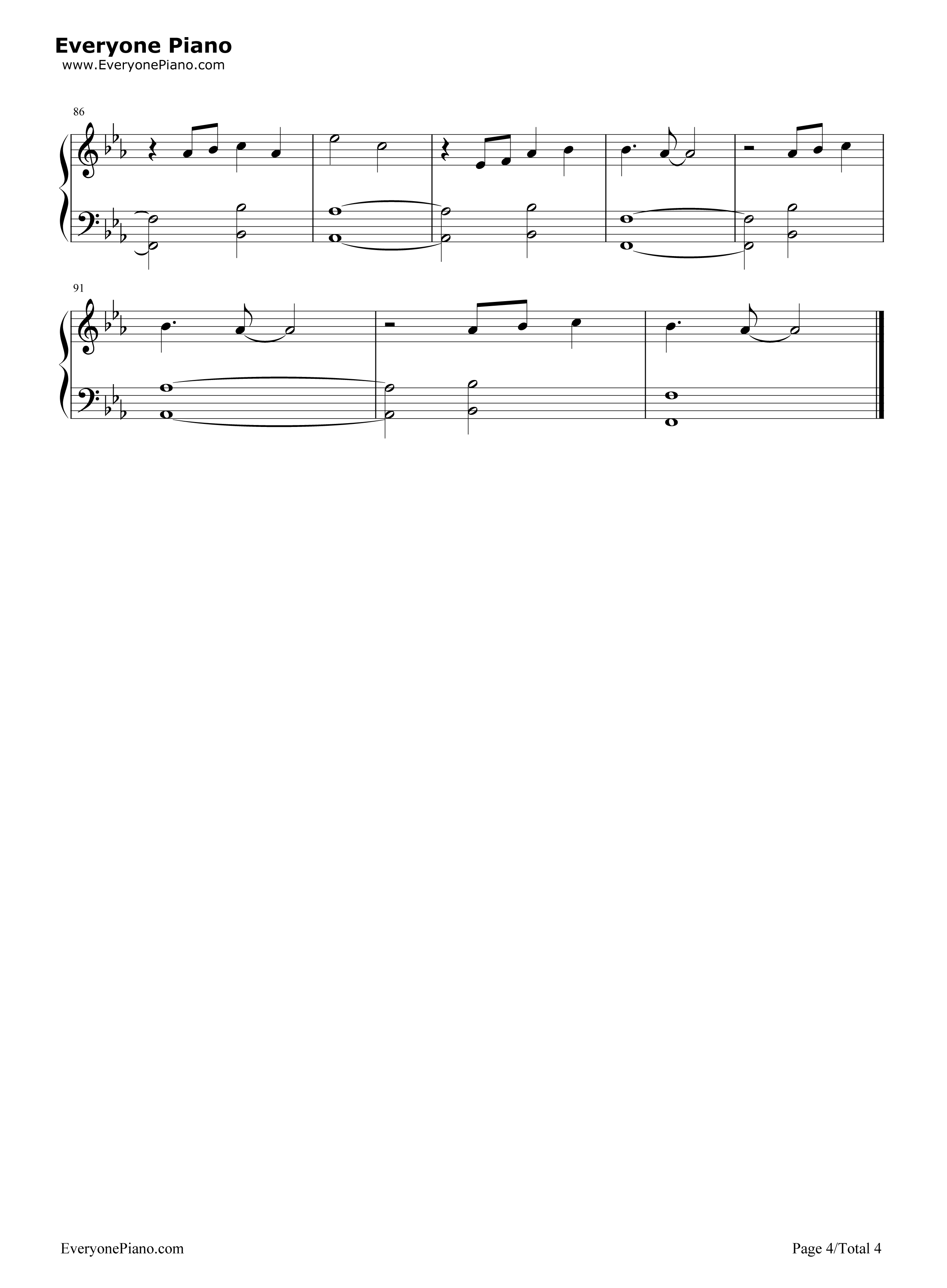 Torches钢琴谱_张杰