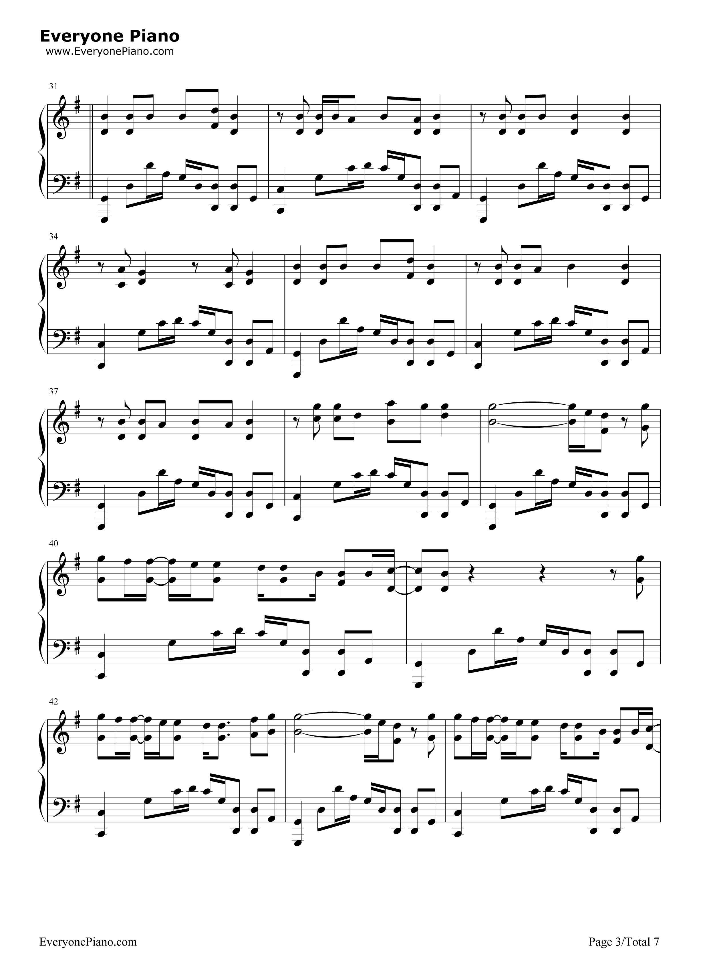 22钢琴谱_Taylor_Swift