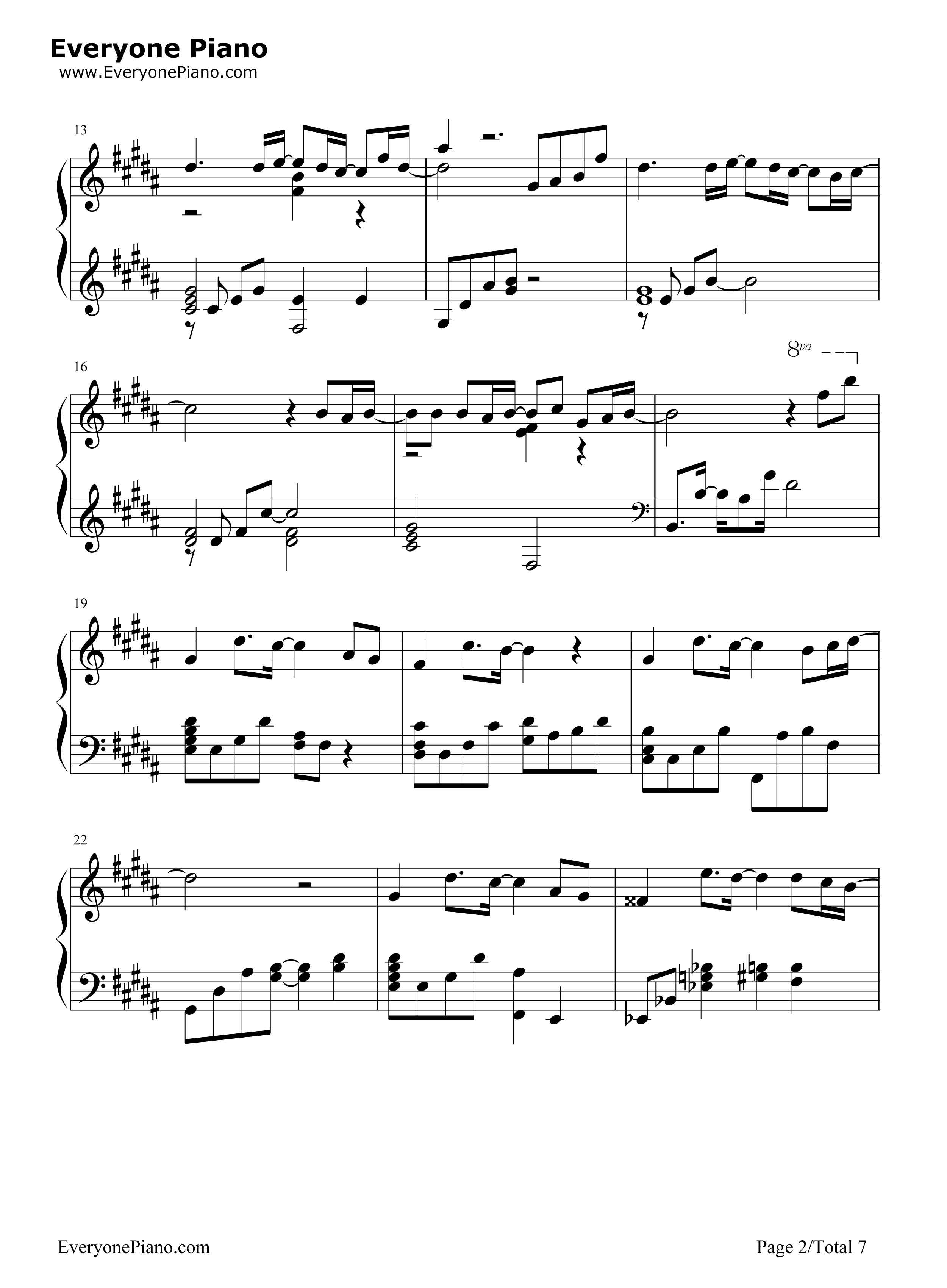 Only_Human钢琴谱_K(姜尹成)