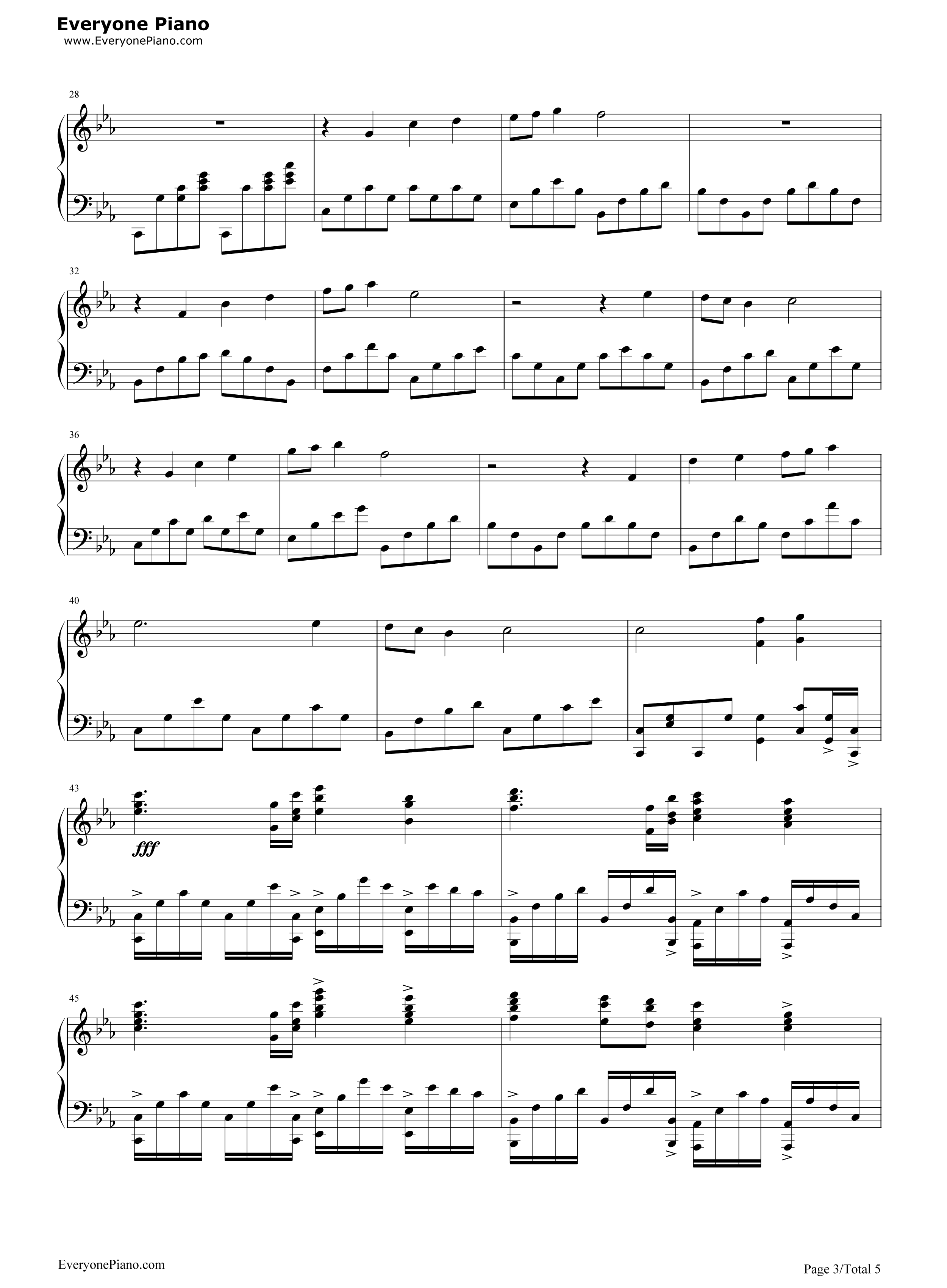 Arrival_To_Earth钢琴谱_Steve_Jablonsky