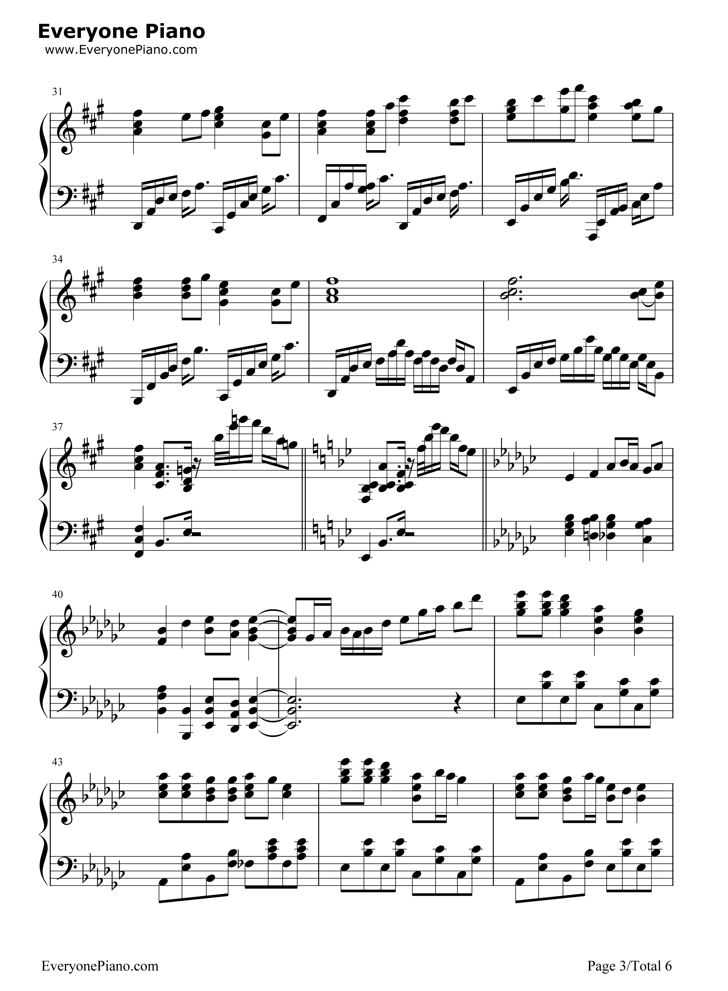 凛として咲く花の如く钢琴谱_红色リトマス