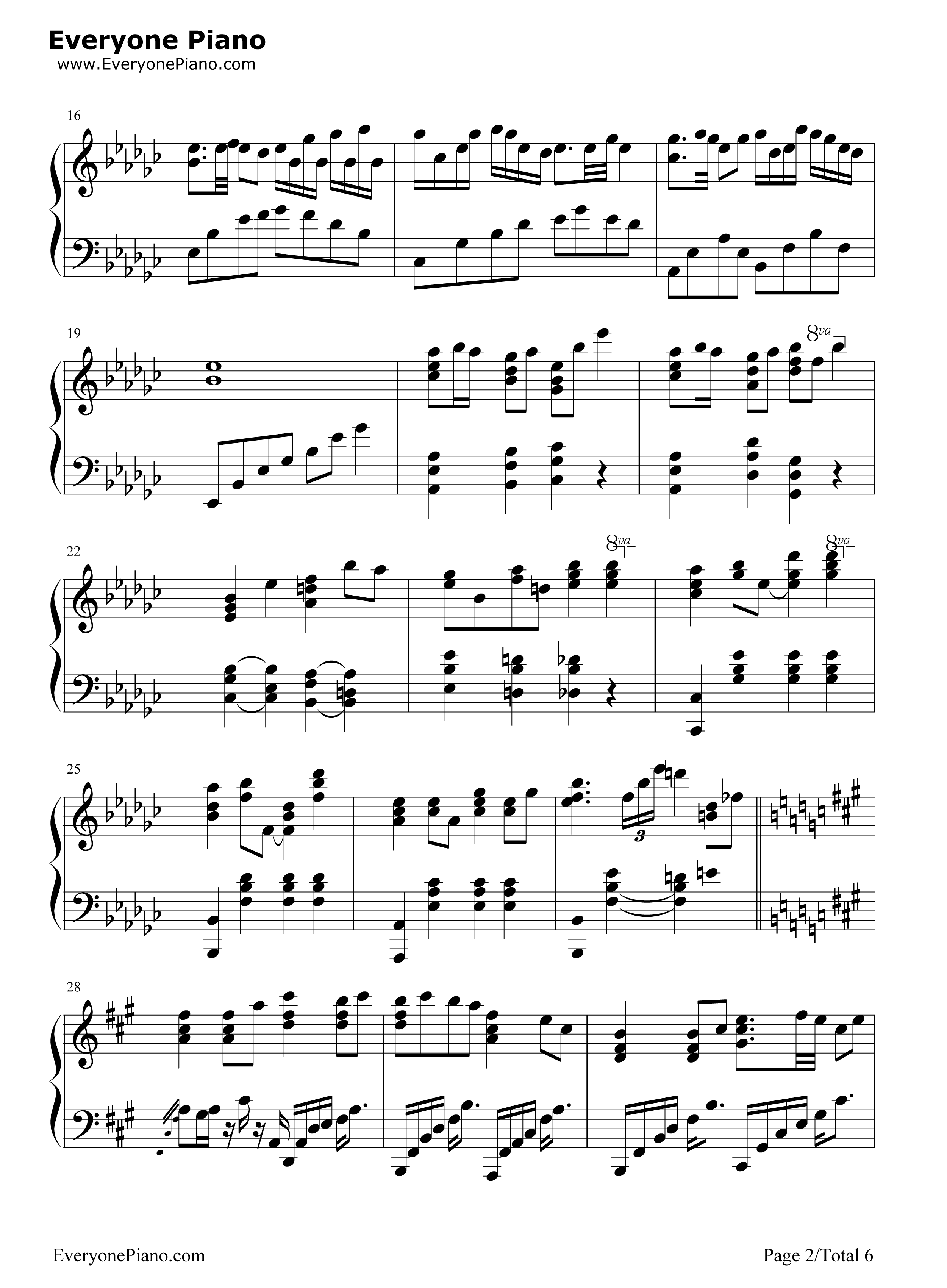 凛として咲く花の如く钢琴谱_红色リトマス