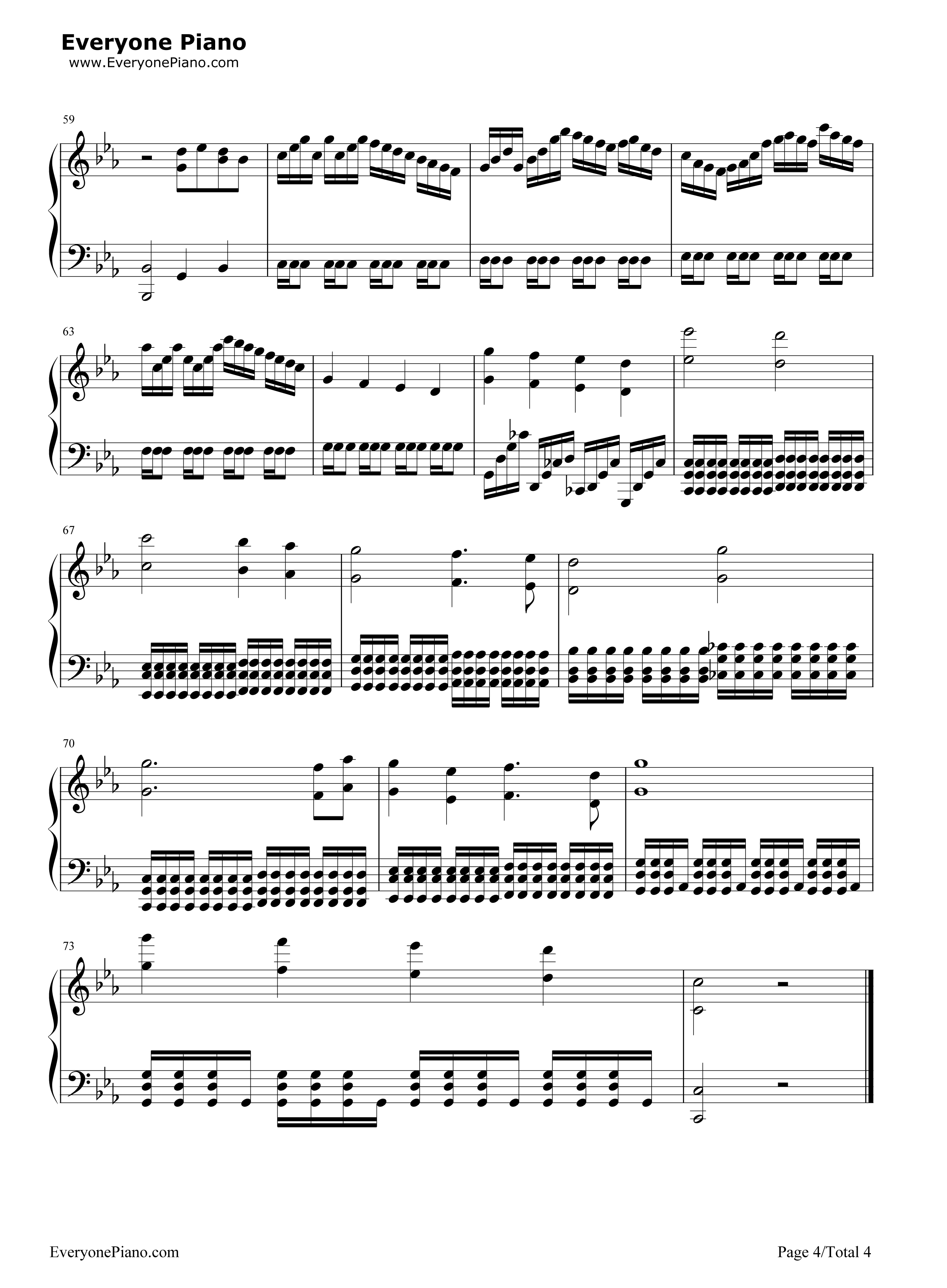 El_Dorado钢琴谱_Two_Steps_from_Hell