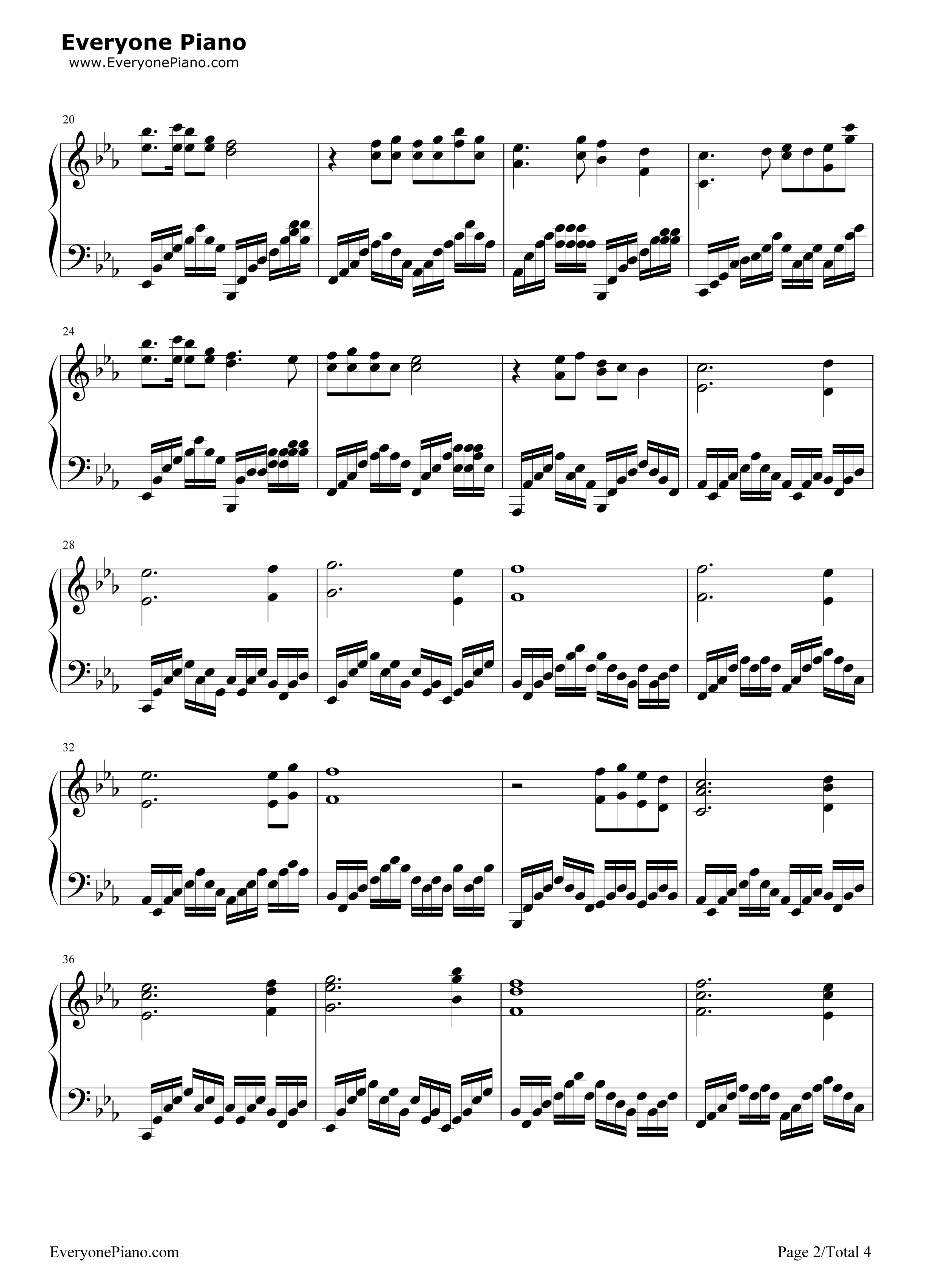 El_Dorado钢琴谱_Two_Steps_from_Hell