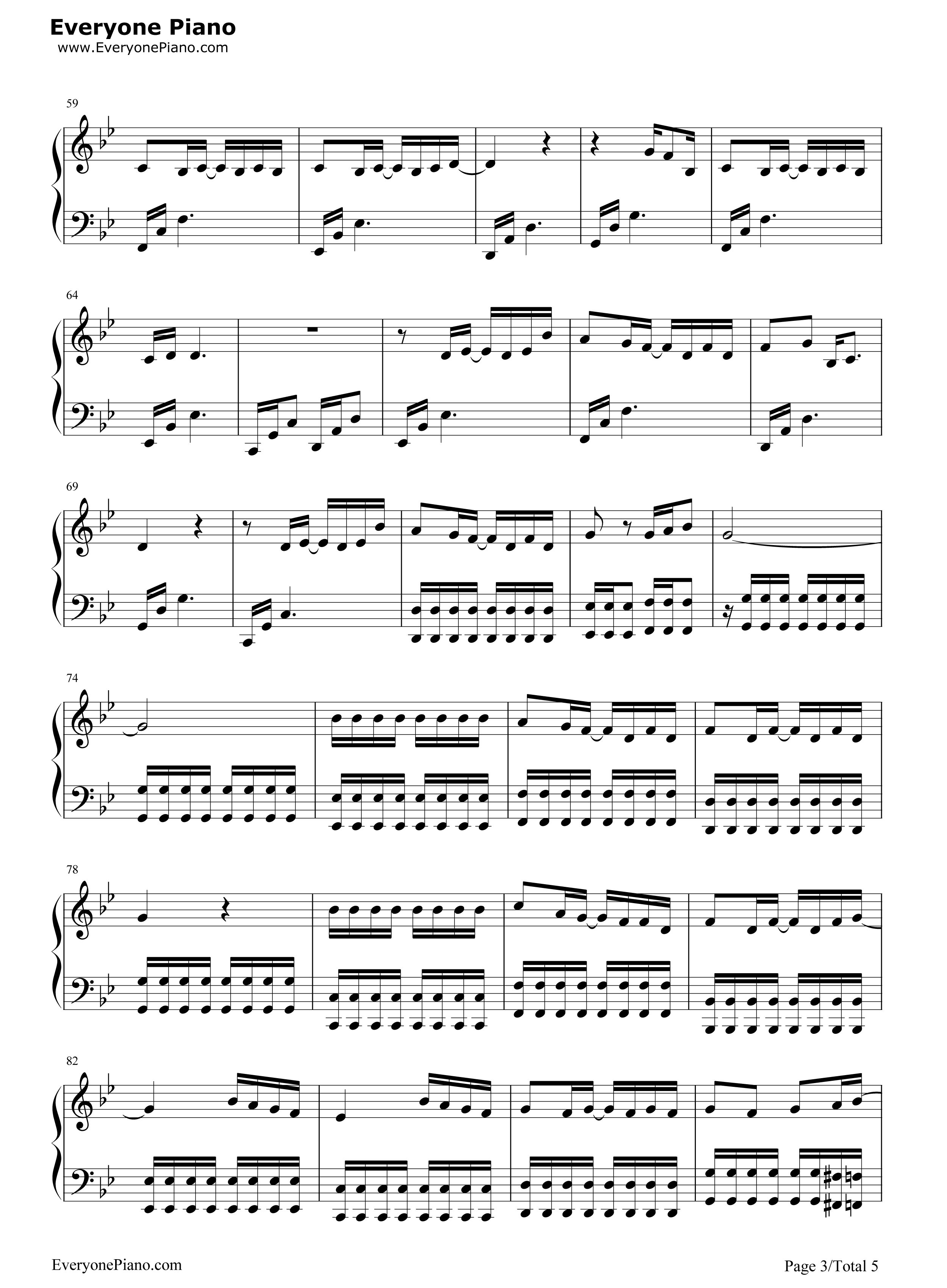 望钢琴谱_赵丽颖&张碧晨