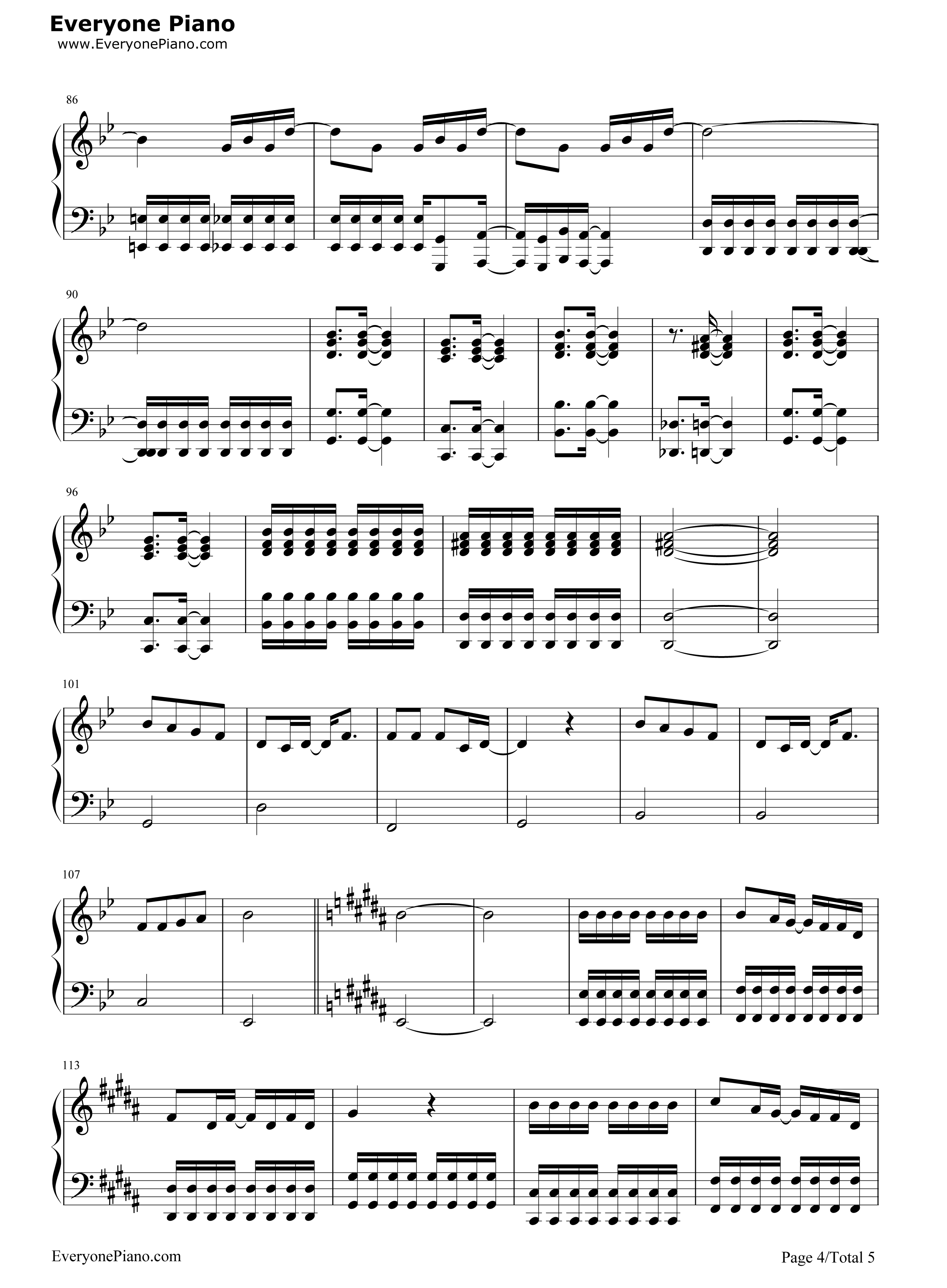 望钢琴谱_赵丽颖&张碧晨