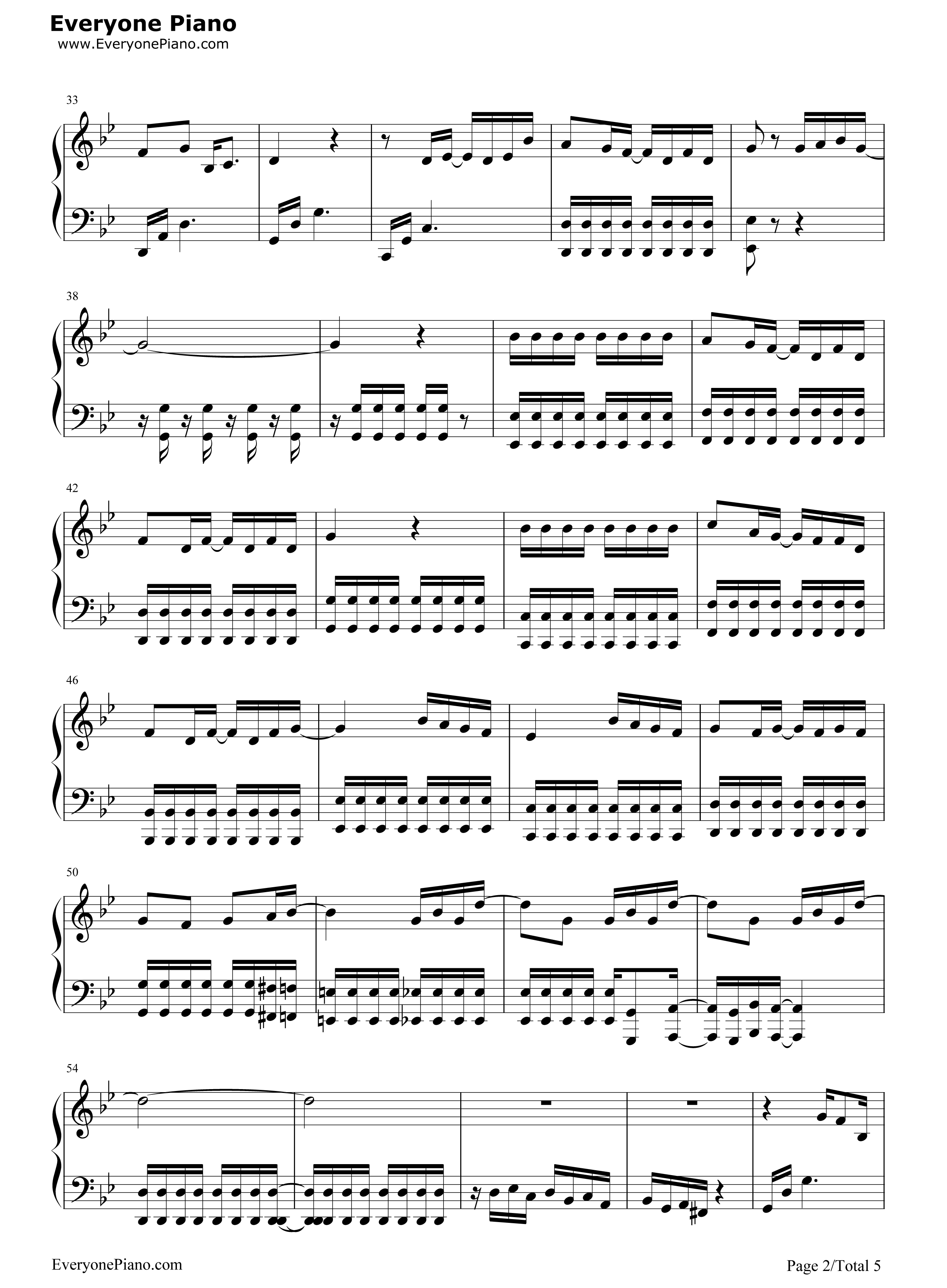 望钢琴谱_赵丽颖&张碧晨