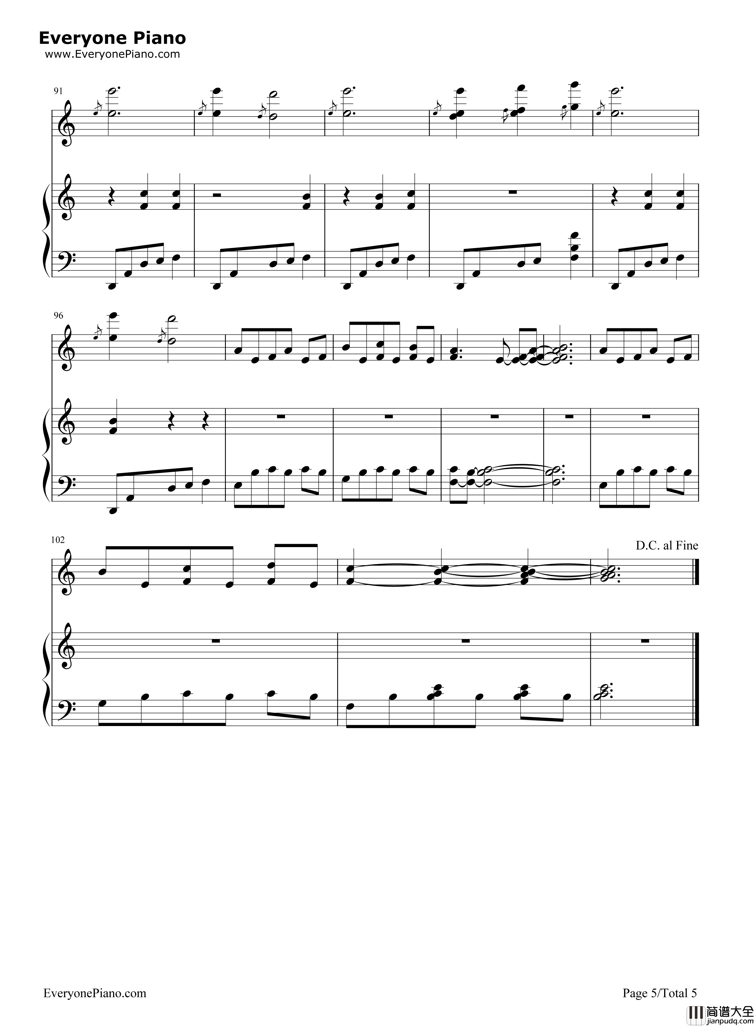 Gwyn_Lord_of_Cinder钢琴谱_樱庭统