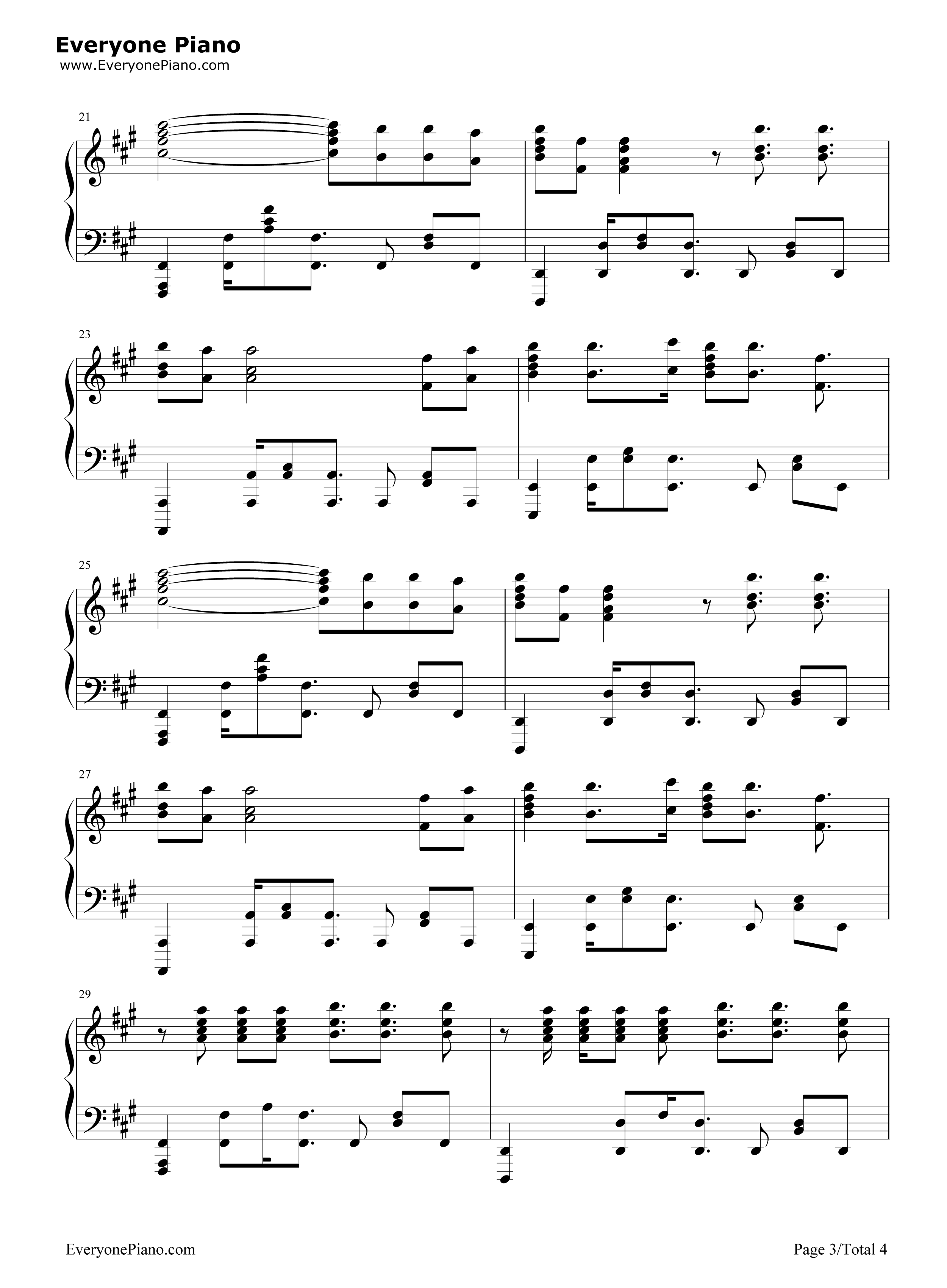 sh0ut钢琴谱_SawanoHiroyuki[nZk]:Tielle_&_Gemie