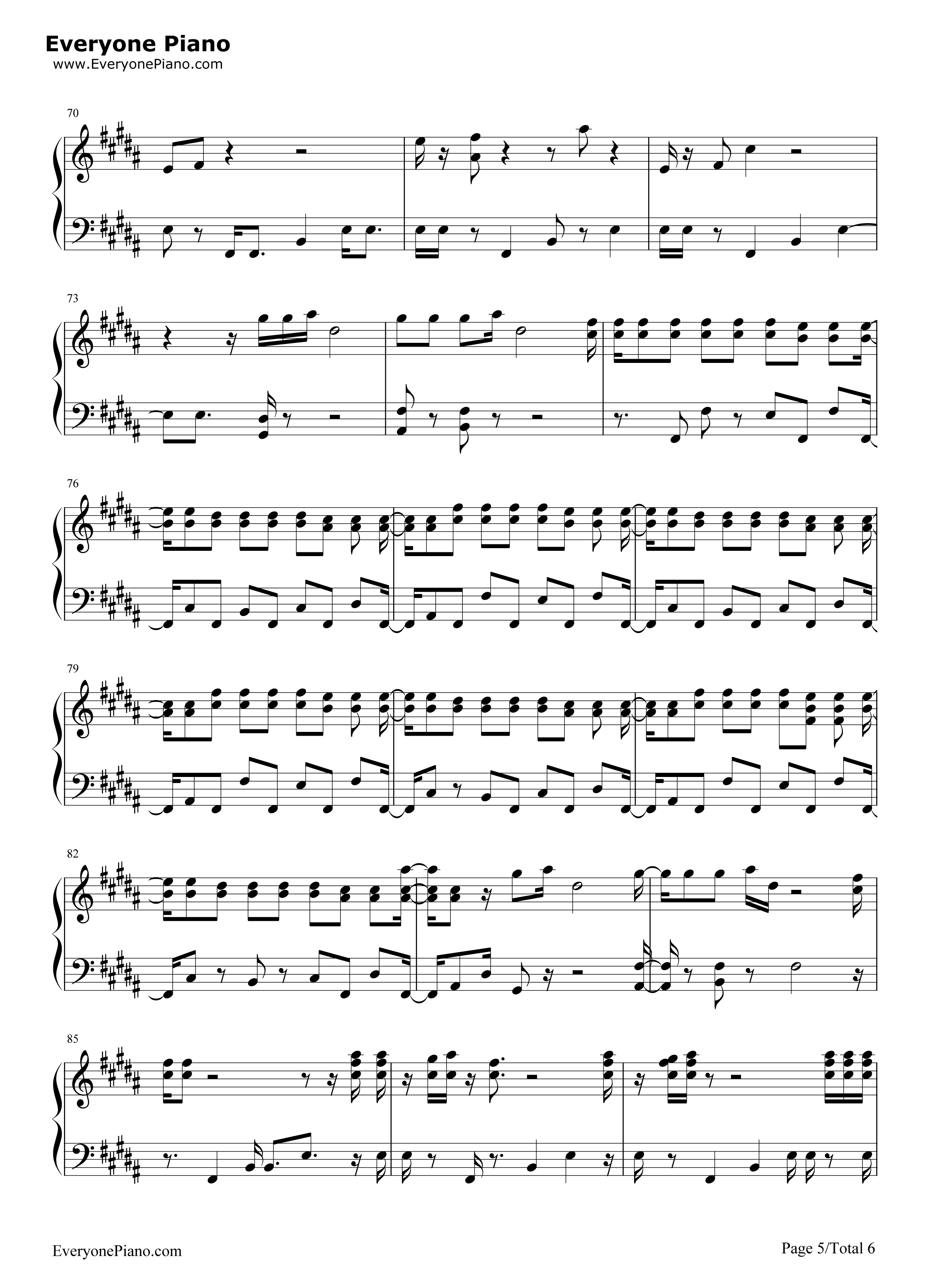 Yellow_Light钢琴谱_Pharrell_Williams