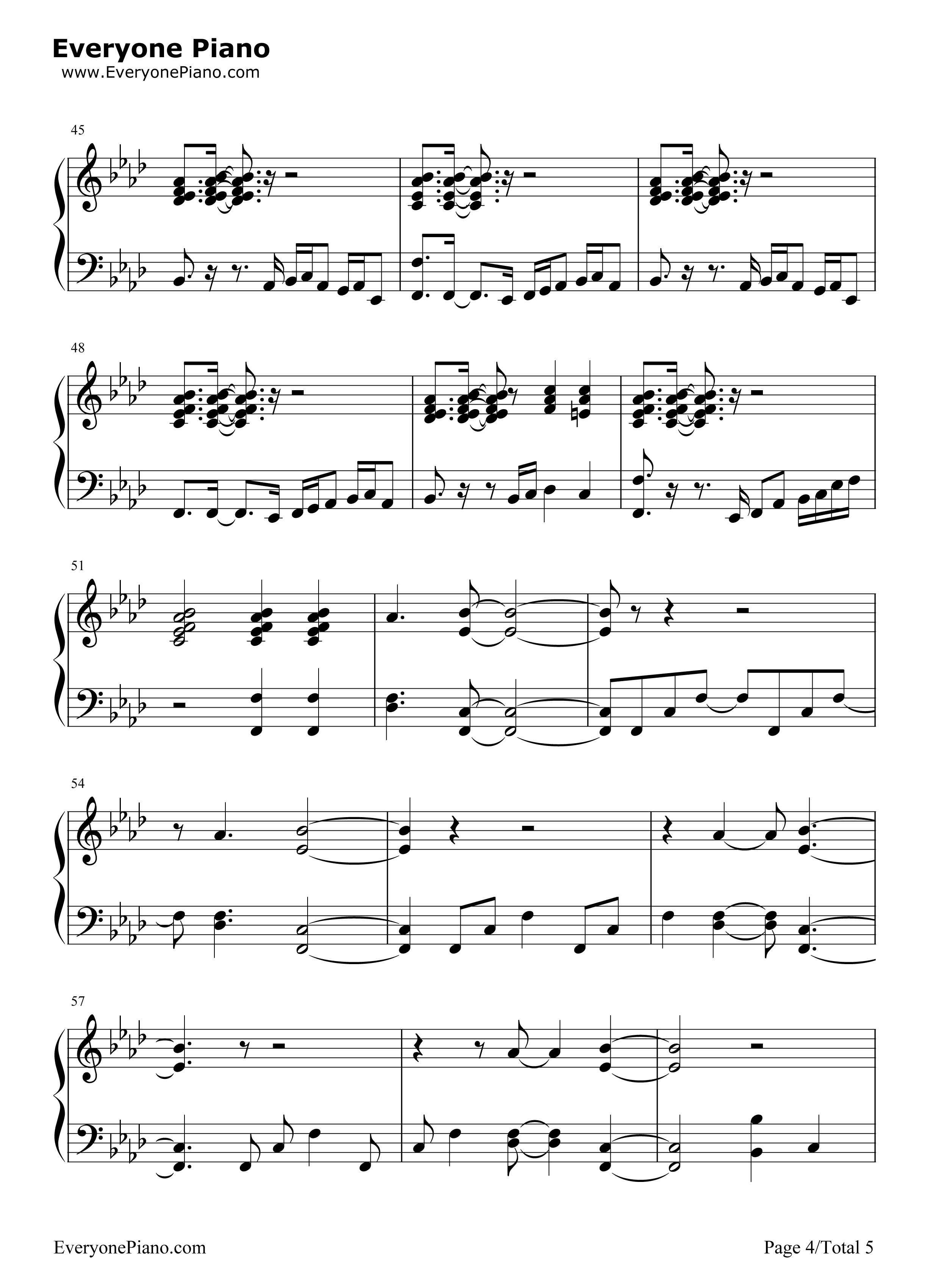 24K_Magic钢琴谱_Bruno_Mars