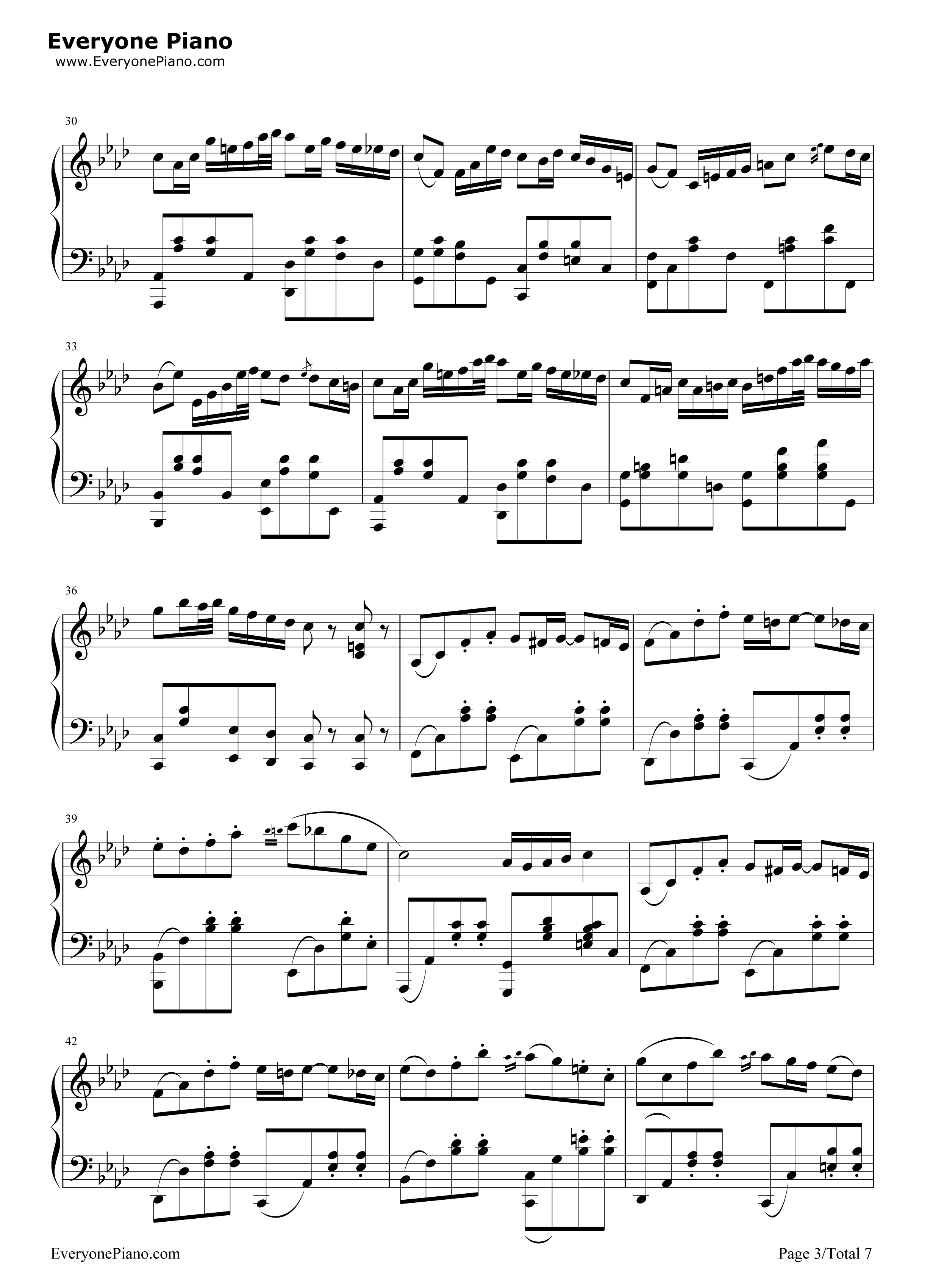 君往何处钢琴谱_M2U