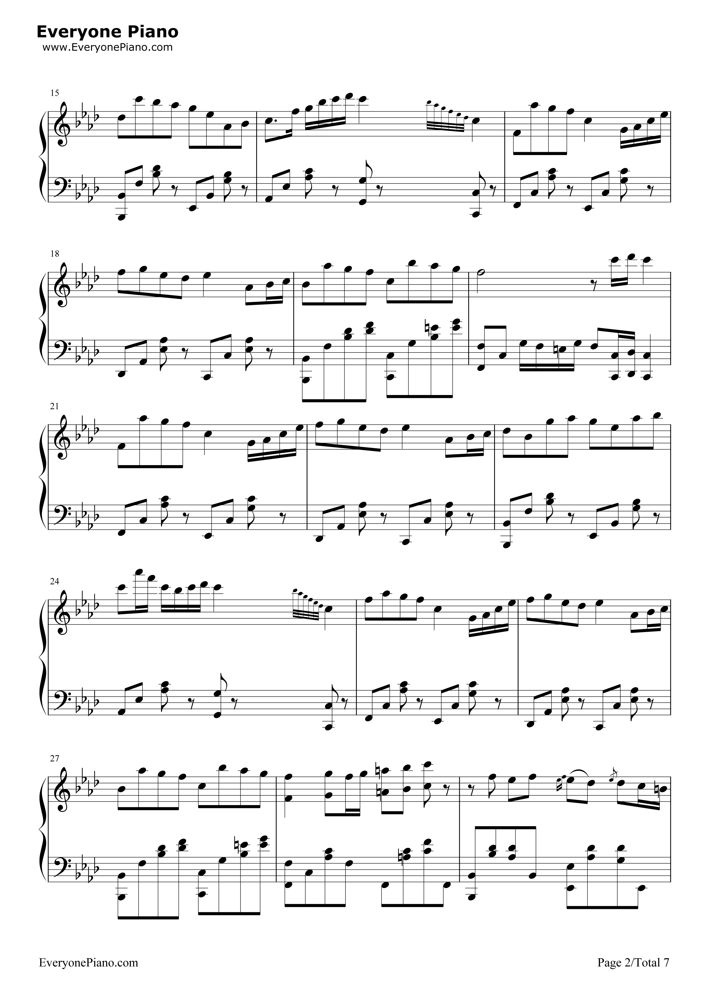 君往何处钢琴谱_M2U