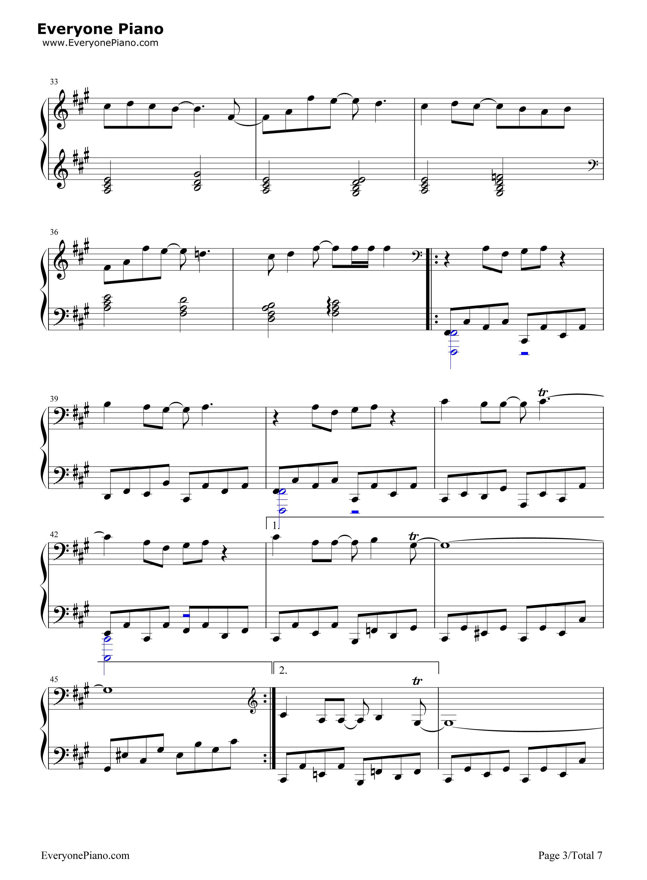 奇迹再现钢琴谱_毛华锋