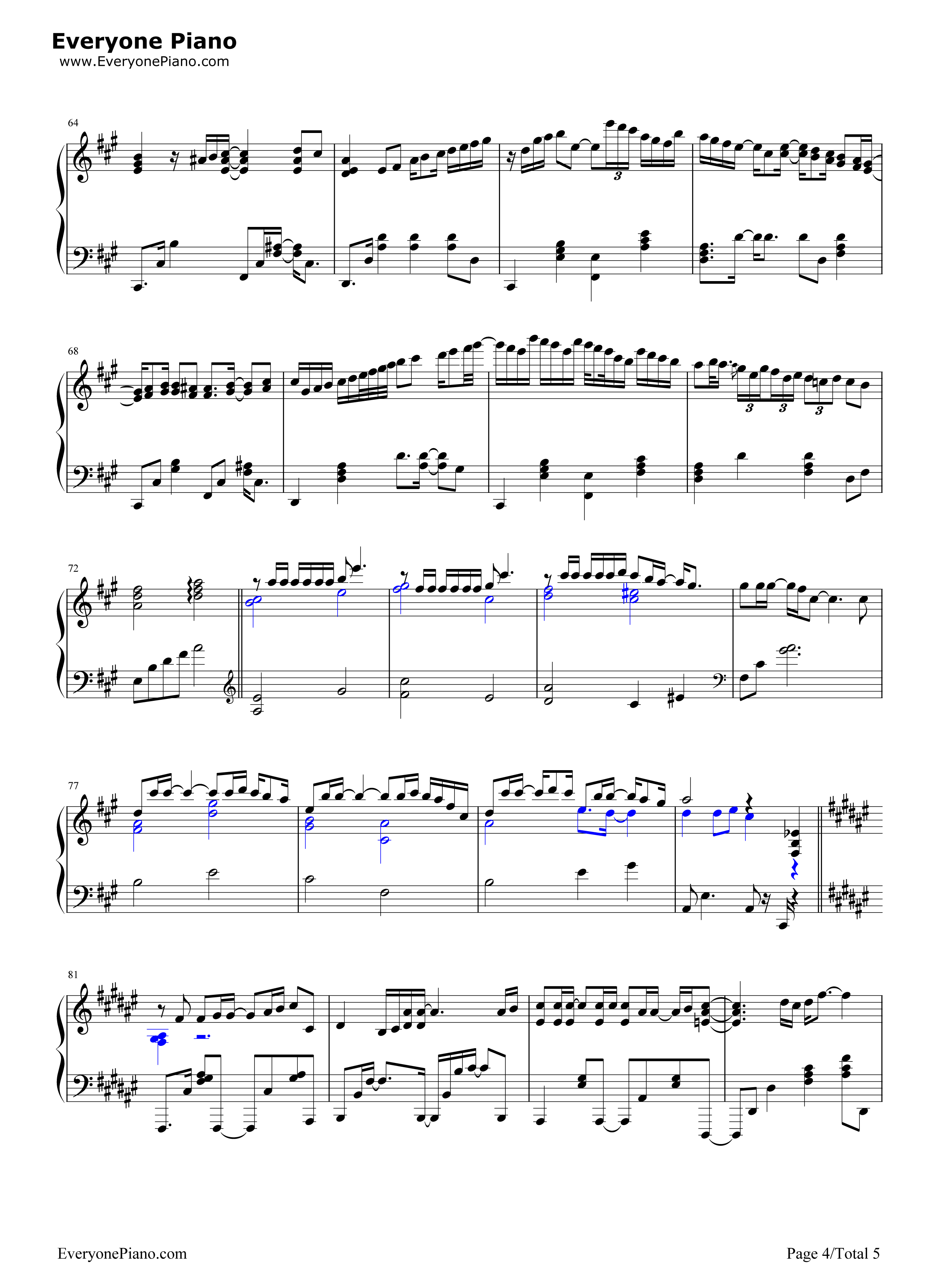 Rain钢琴谱_秦基博