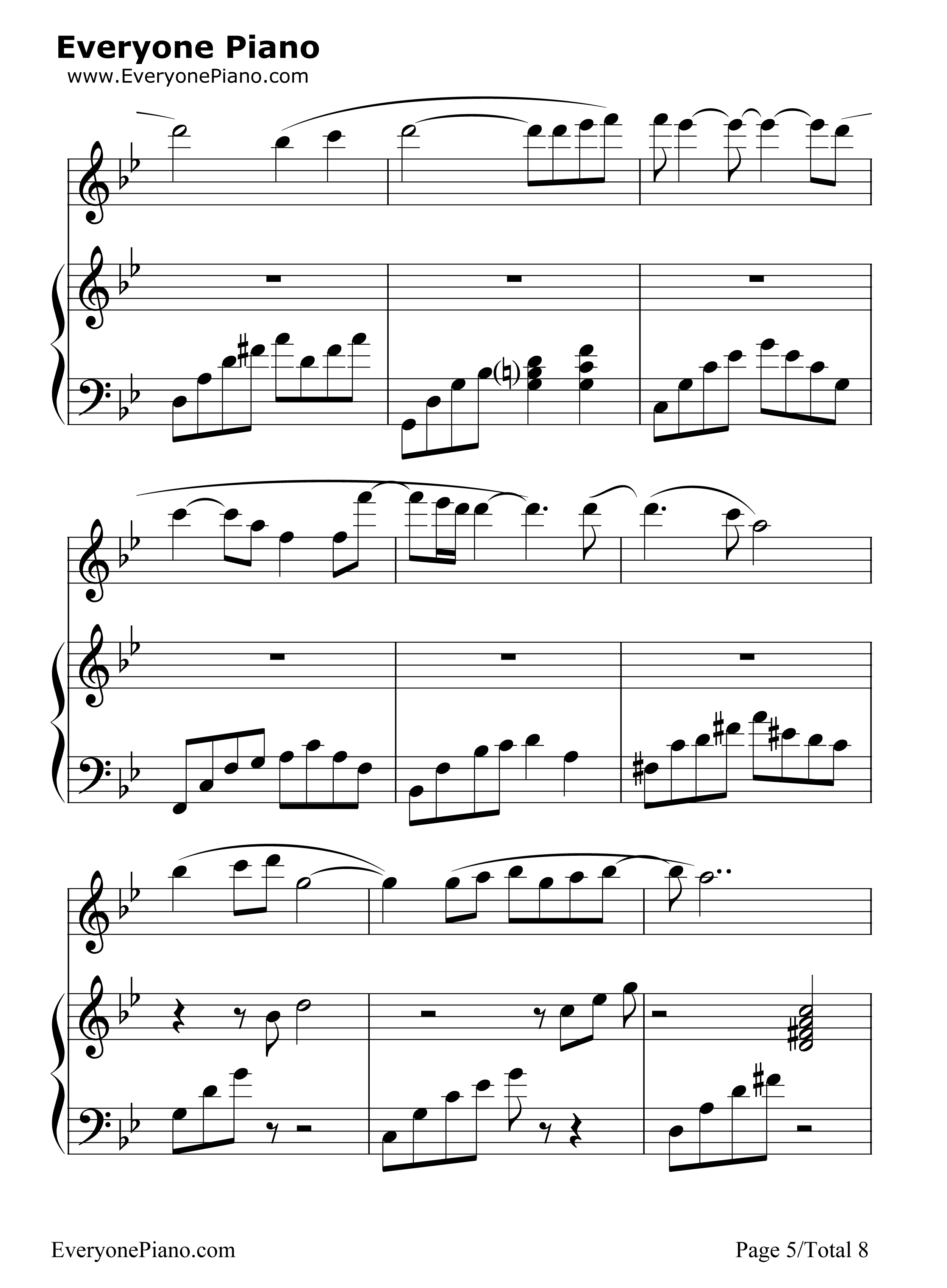 枯叶蝶钢琴谱_许艺娜