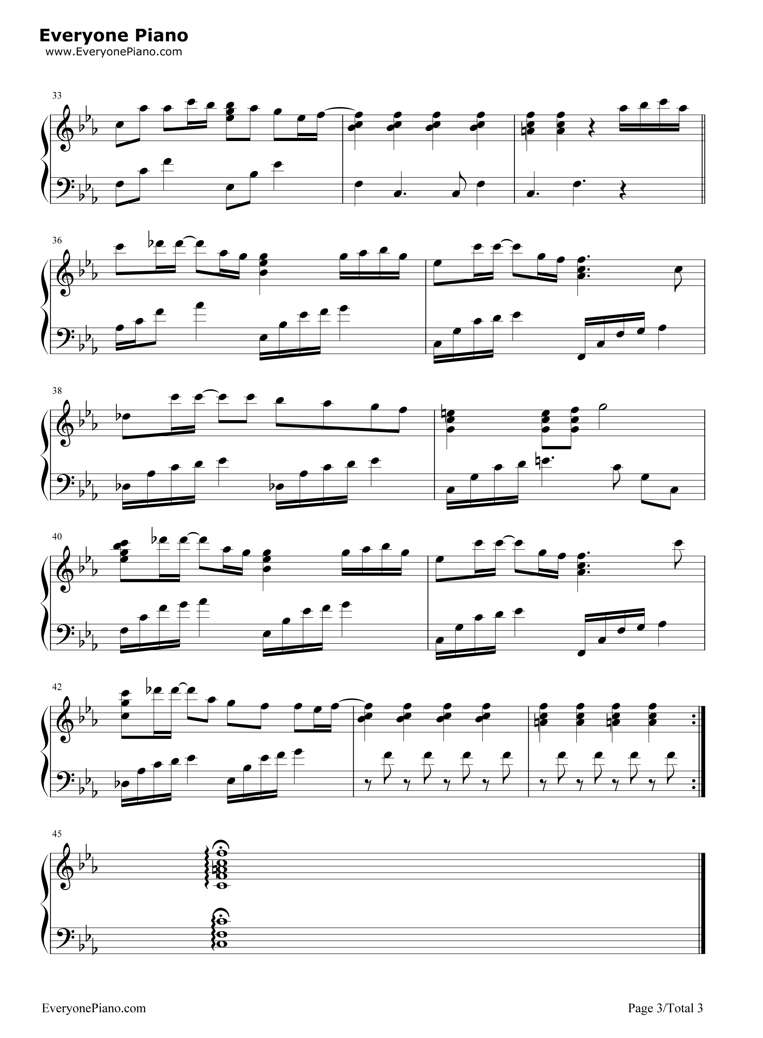 Sincerely_~Ever_Dream~钢琴谱_dream