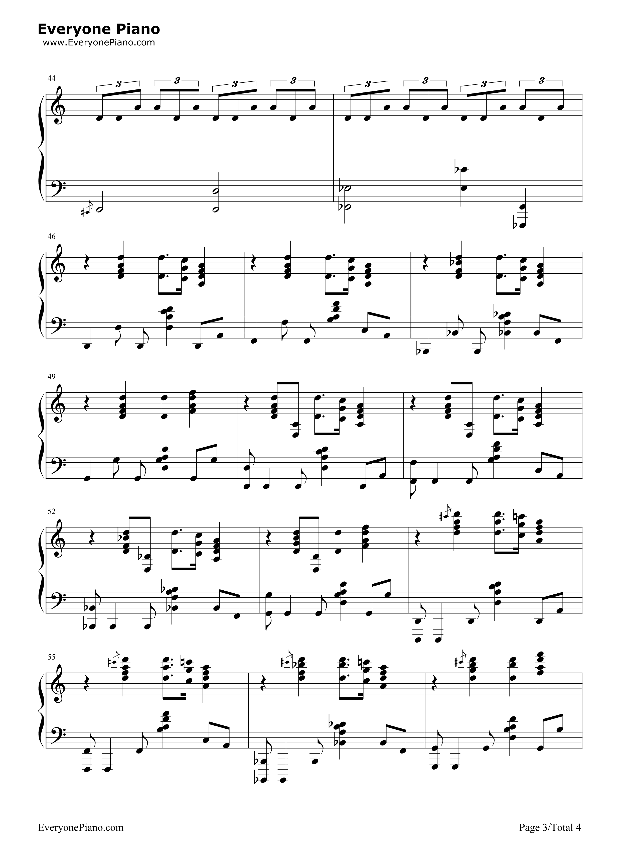 The_Arrival_Of_Kai钢琴谱_Hans_Zimmer