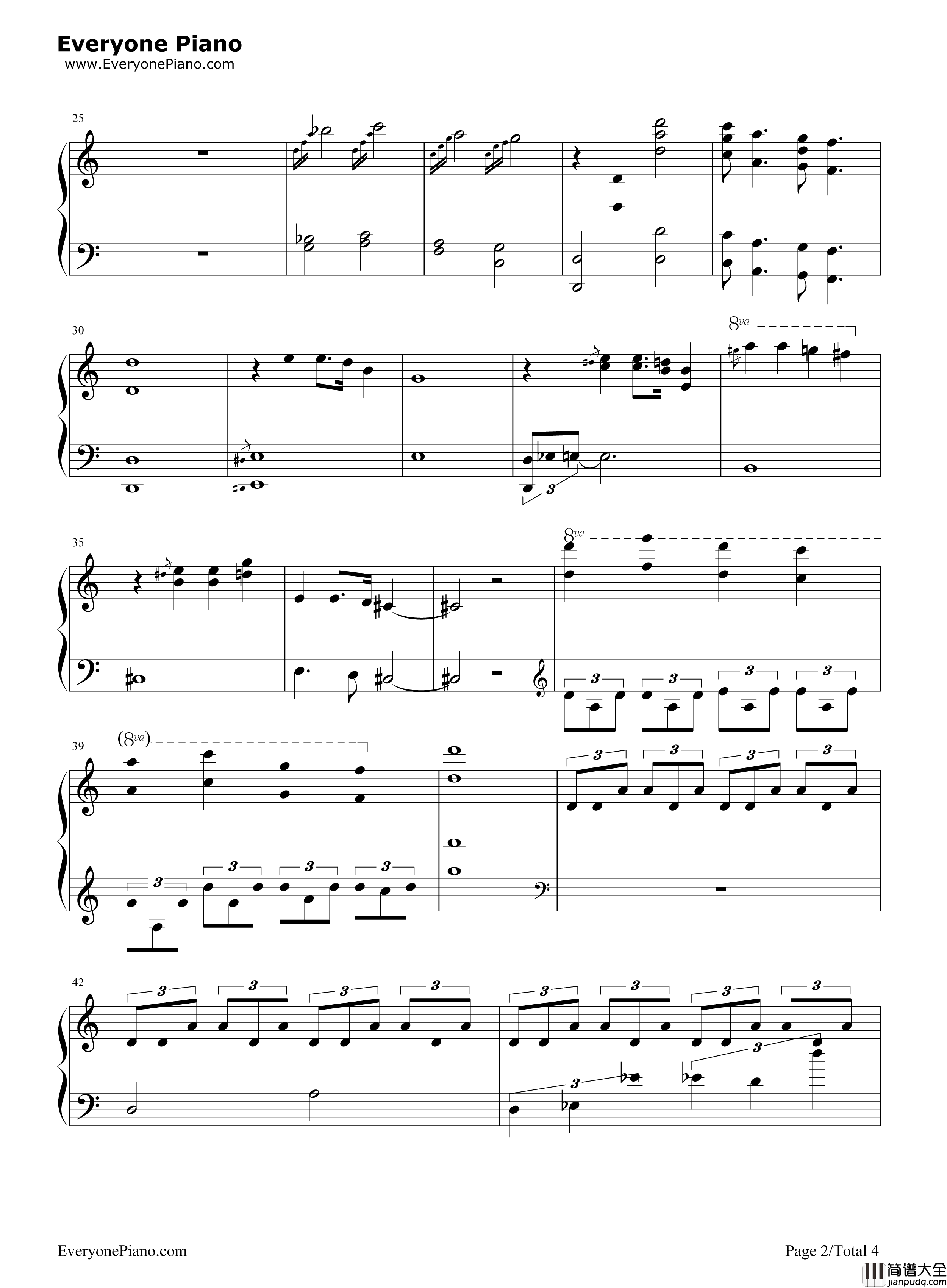 The_Arrival_Of_Kai钢琴谱_Hans_Zimmer